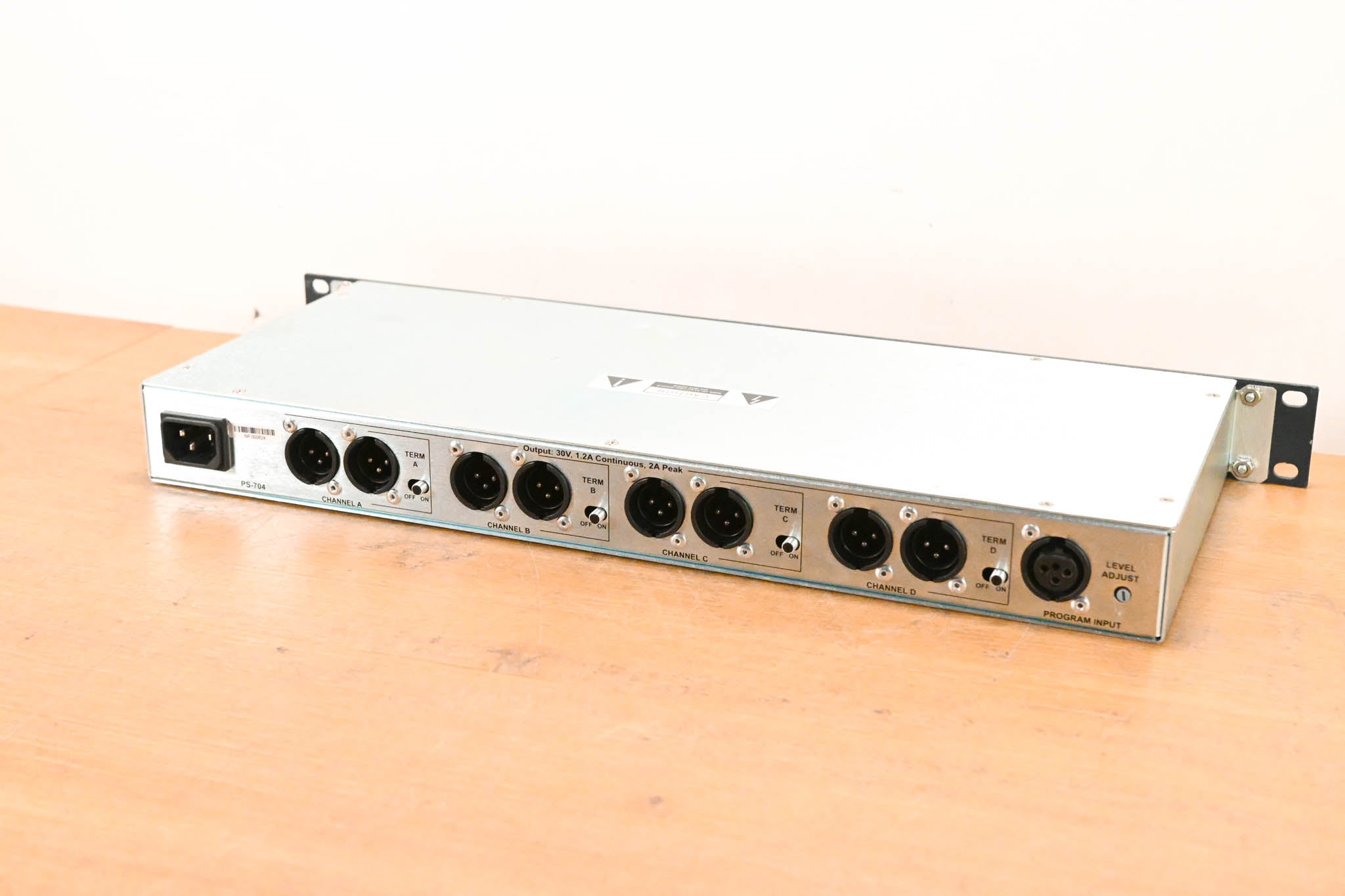 Clear-Com Encore PS-704 4-Channel Intercom Power Supply
