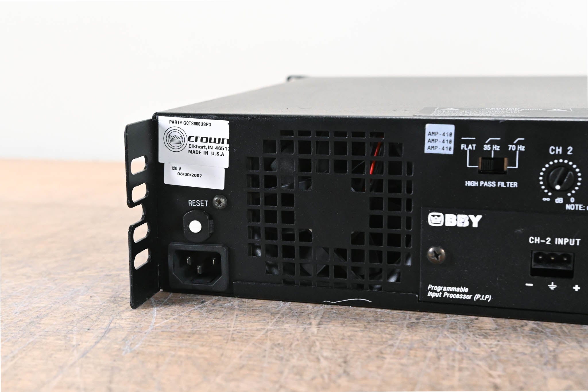 Crown CTs 600 2-Channel Power Amplifier