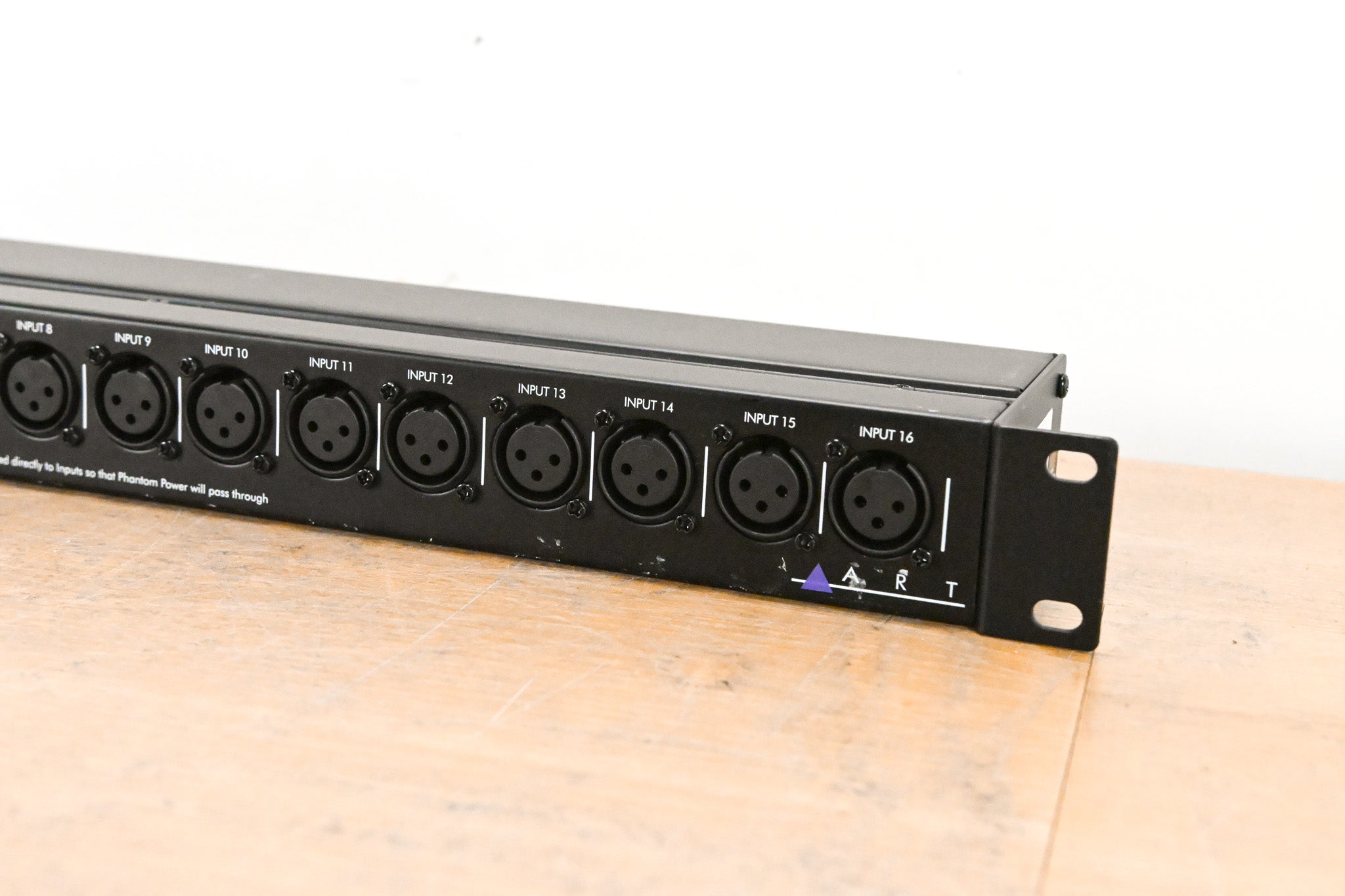 ART P16 16-Channel XLR Balanced Patchbay