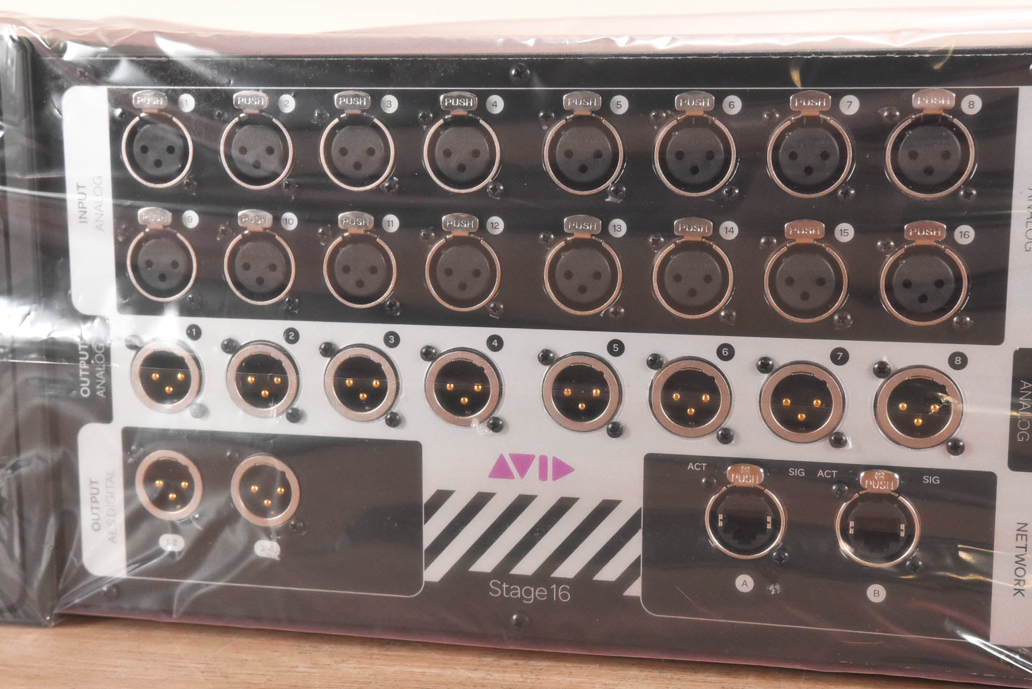 AVID Stage 16 Remote I/O for S3L Digital Mixing System