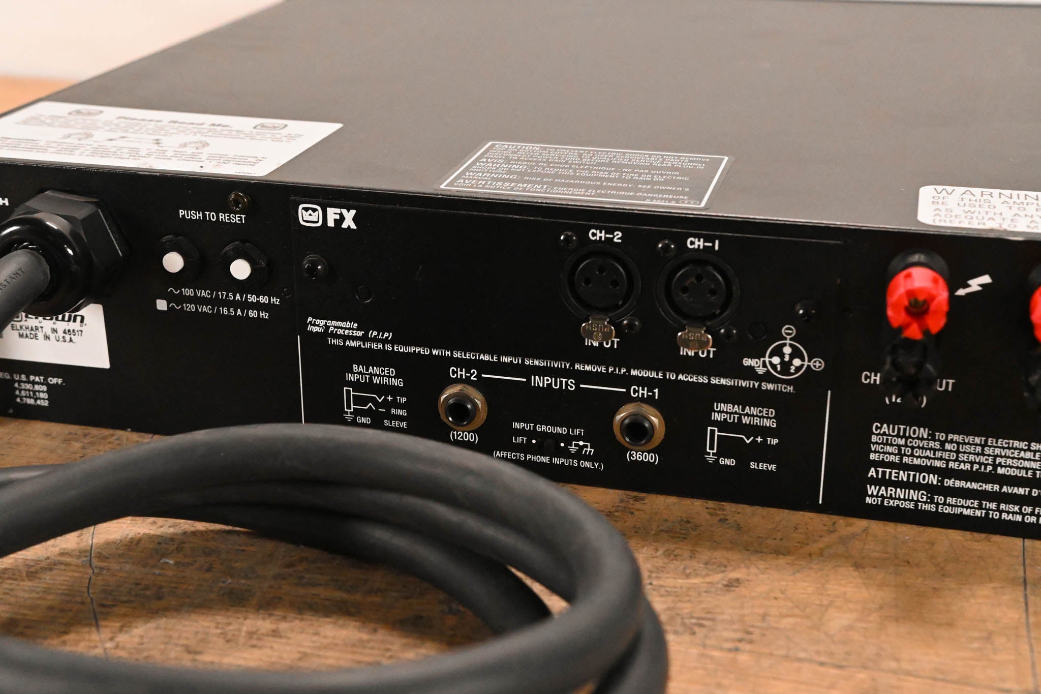 Crown Macro-Tech 36x12 2-Channel Power Amplifier