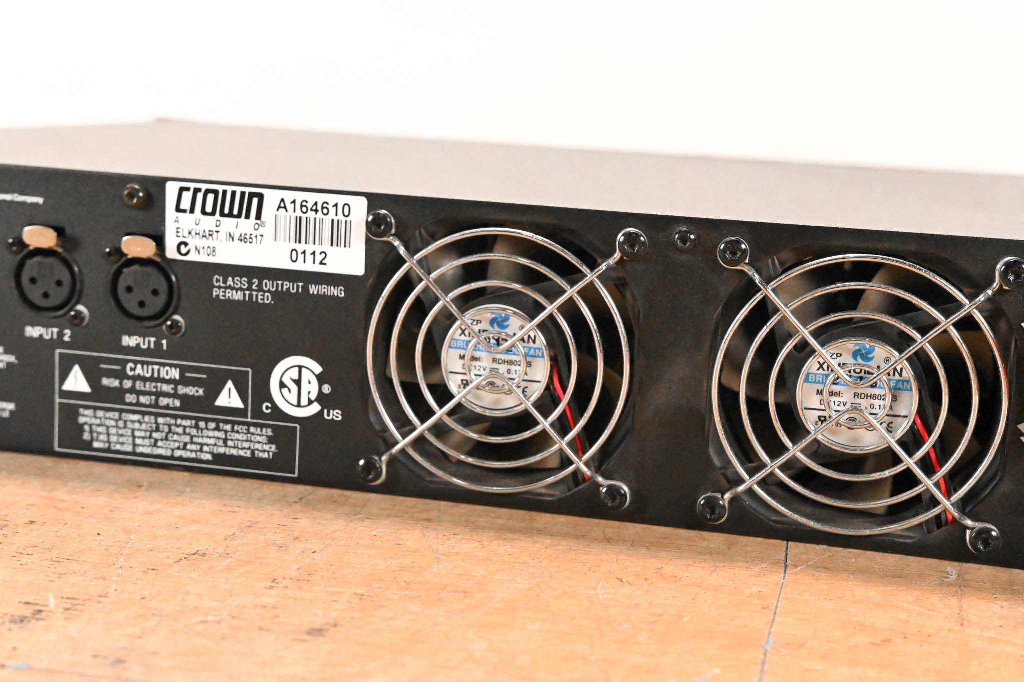 Crown XLS 402 2-Channel Power Amplifier