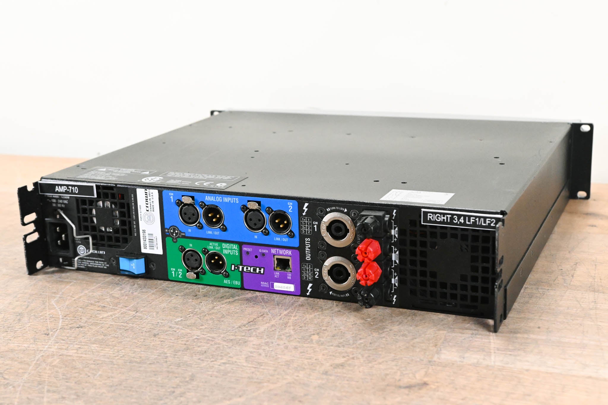 Crown I-Tech 4000 2-Channel Power Amplifier