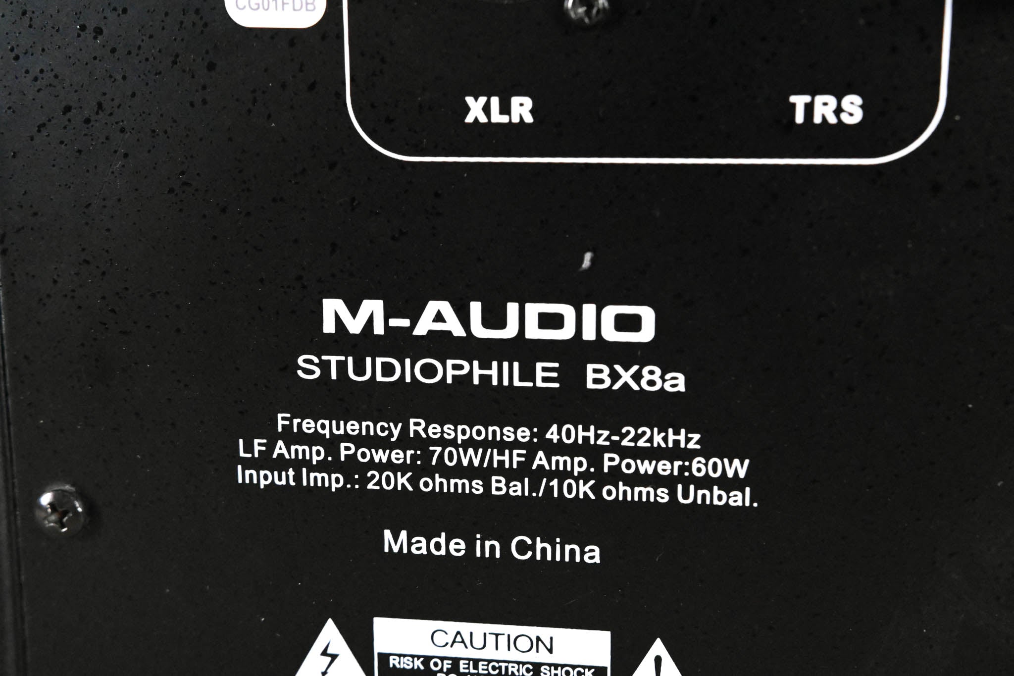 M-Audio Studiophile BX8a 130W Active 2-Way Studio Reference Monitor PAIR