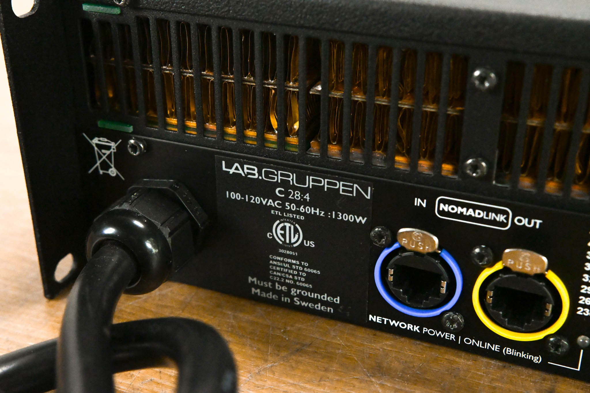 Lab Gruppen C 28:4 2800W 4-Channel Power Amplifier