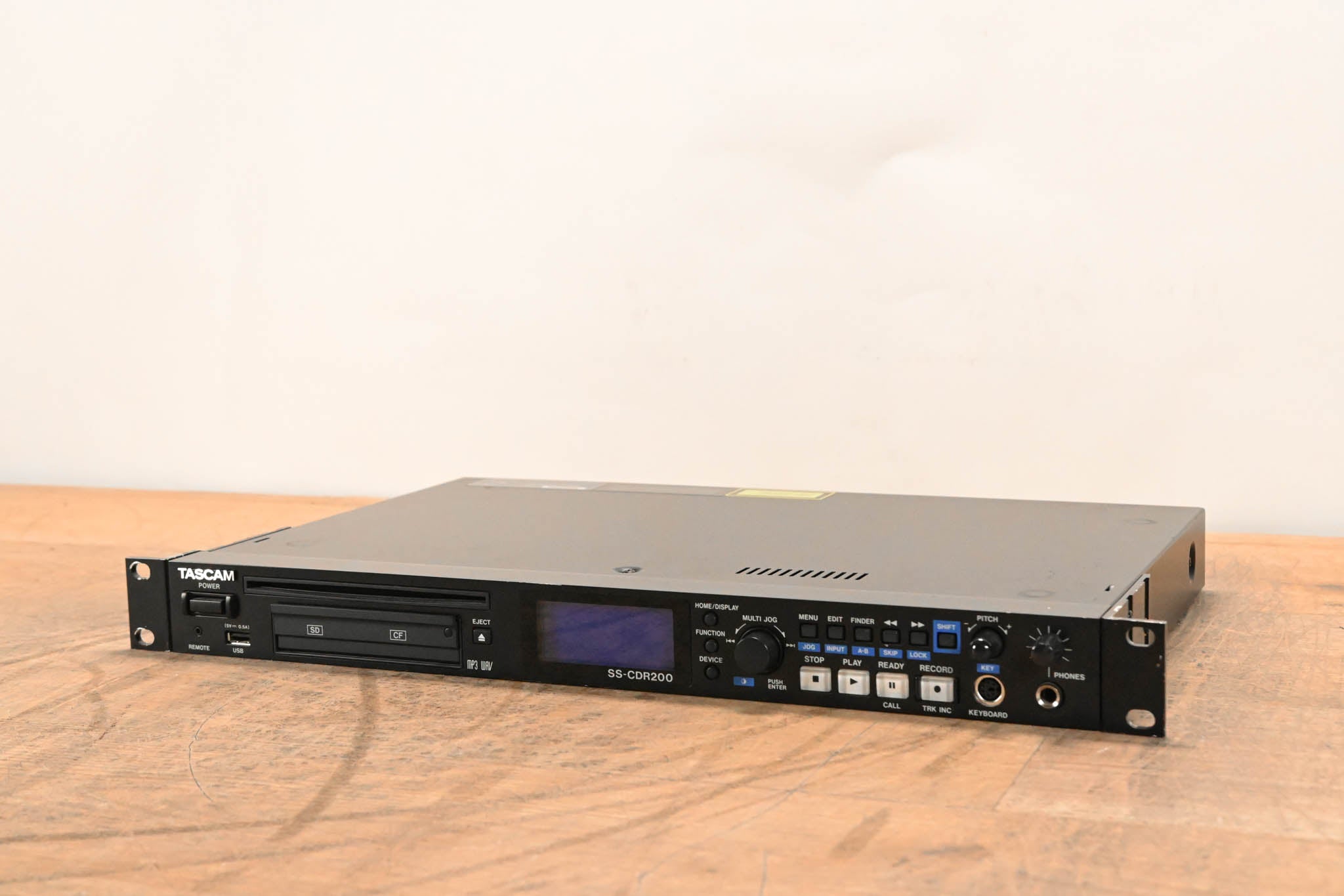 TASCAM SS-CDR200 Solid State and CD Digital Audio Recorder