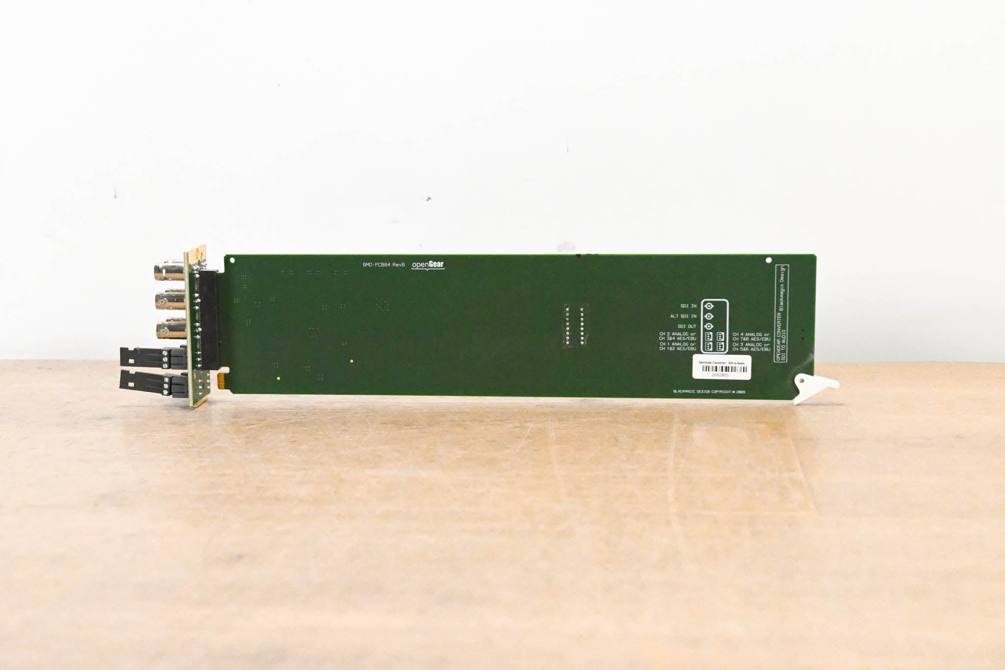 Blackmagic Design OpenGear SDI to Audio Converter with Rear Module