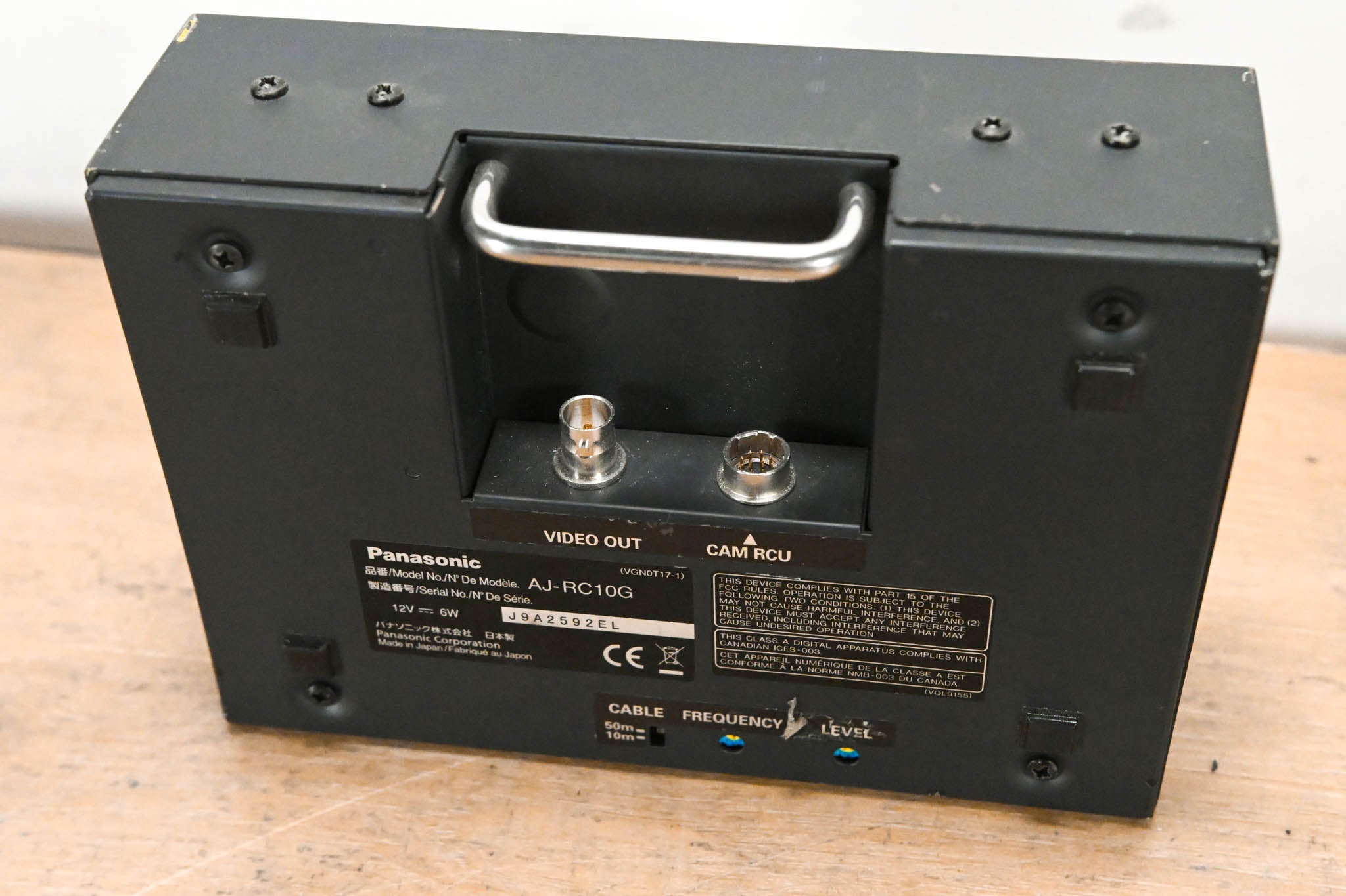 Panasonic AJ-RC10G Remote Control Unit