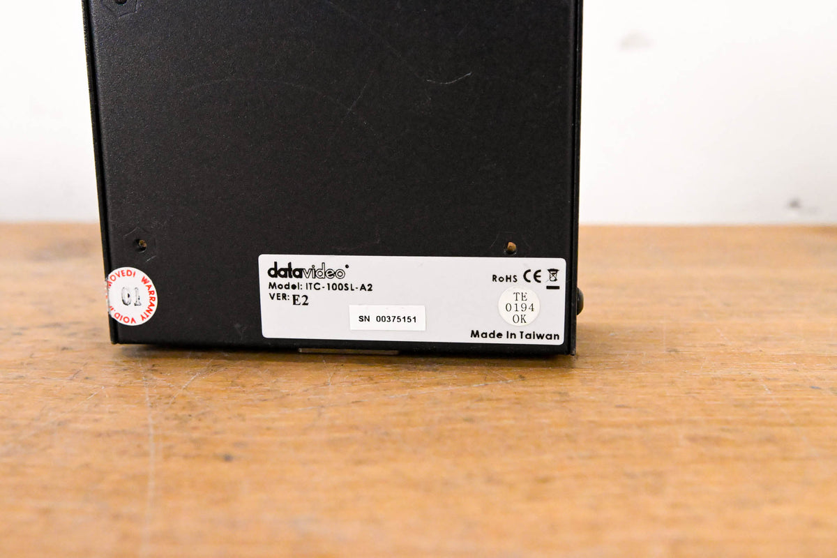 Datavideo ITC-100SL-A2 Wired Intercom Beltpack Slave Unit