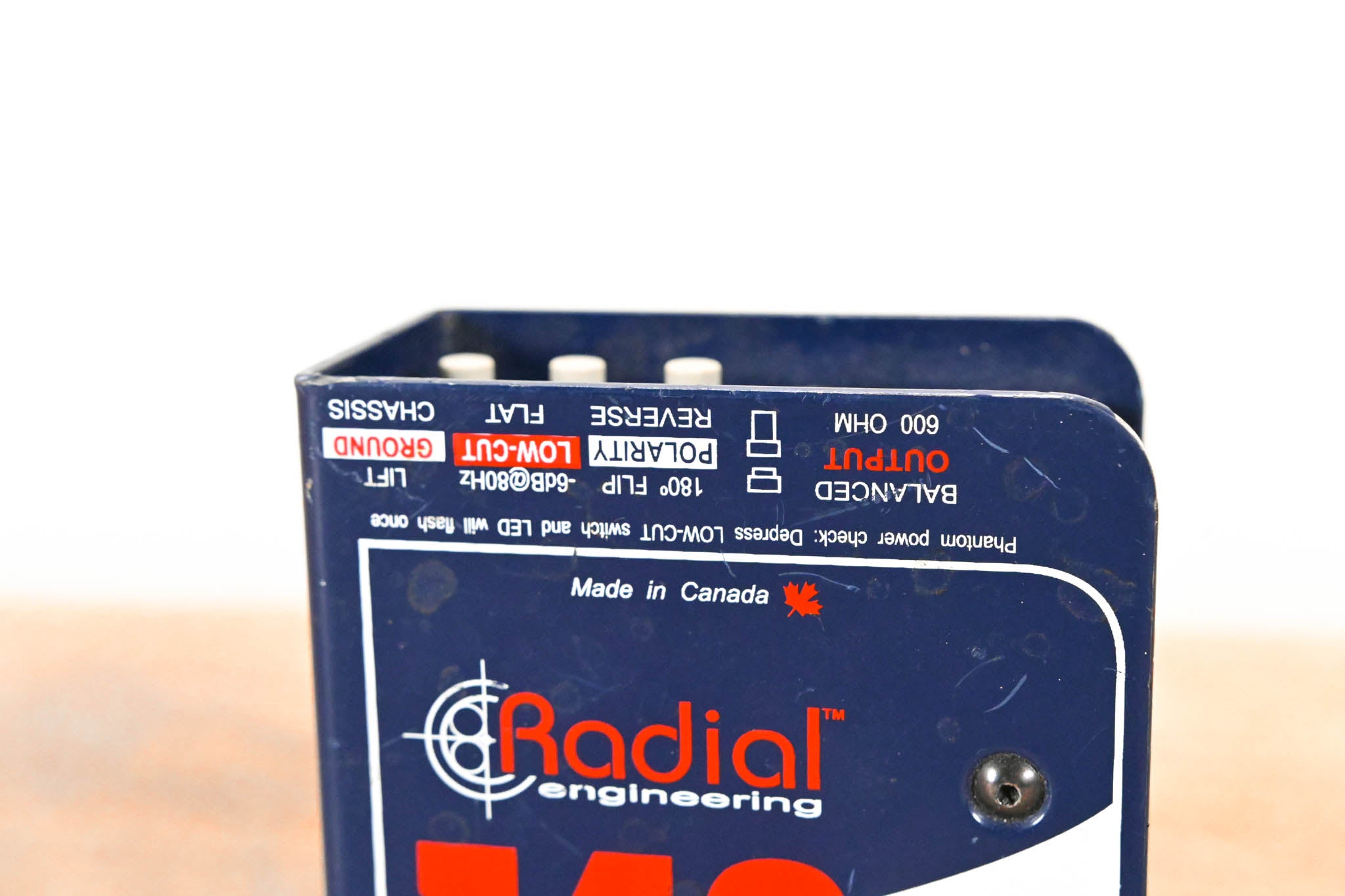 Radial Engineering J48 1-Channel 48V Active Direct Box