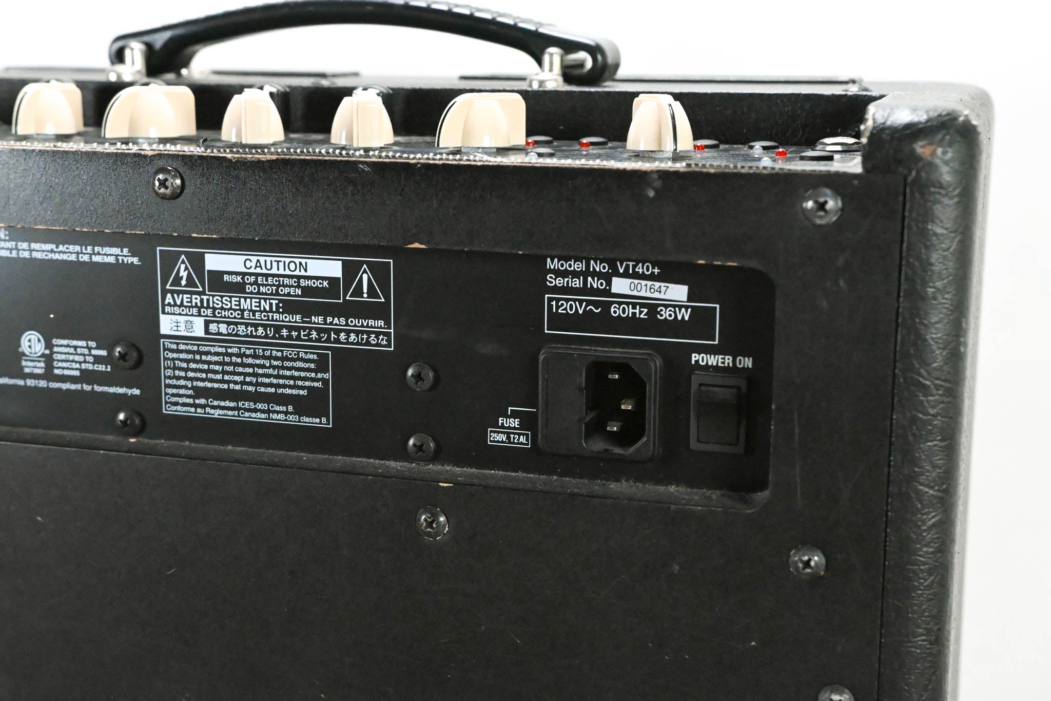 Vox VT40+ Valvetronix 1x10" Modeling Combo Amplifier