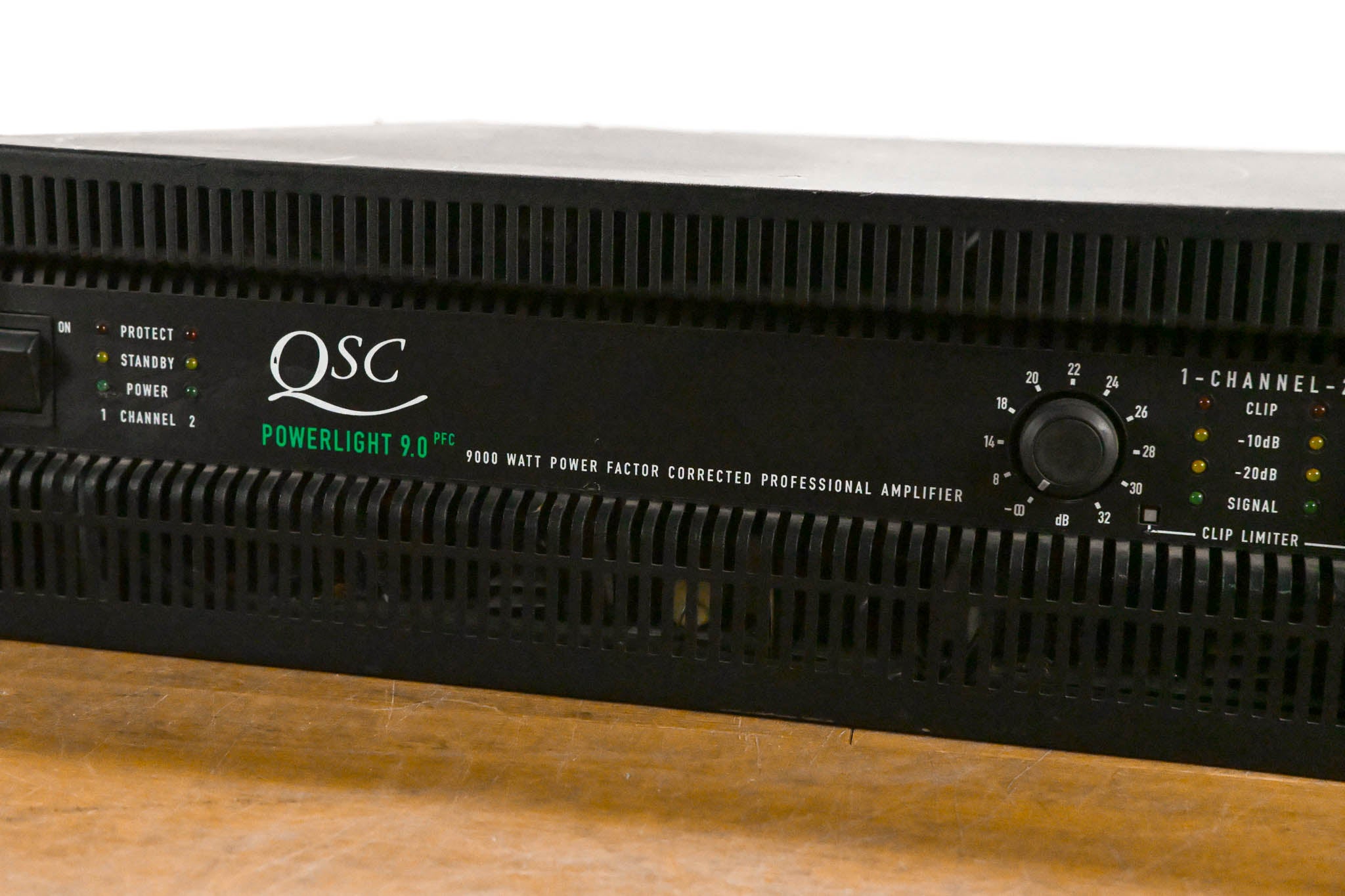 QSC PowerLight 9.0 PFC Power Factor Corrected 2-Channel Power Amplifier