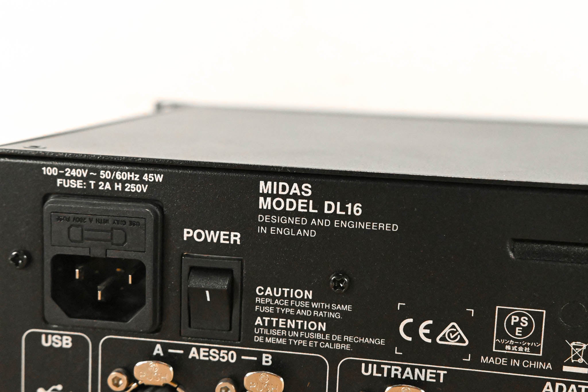Midas DL16 16-Input, 8-Output Stage Box