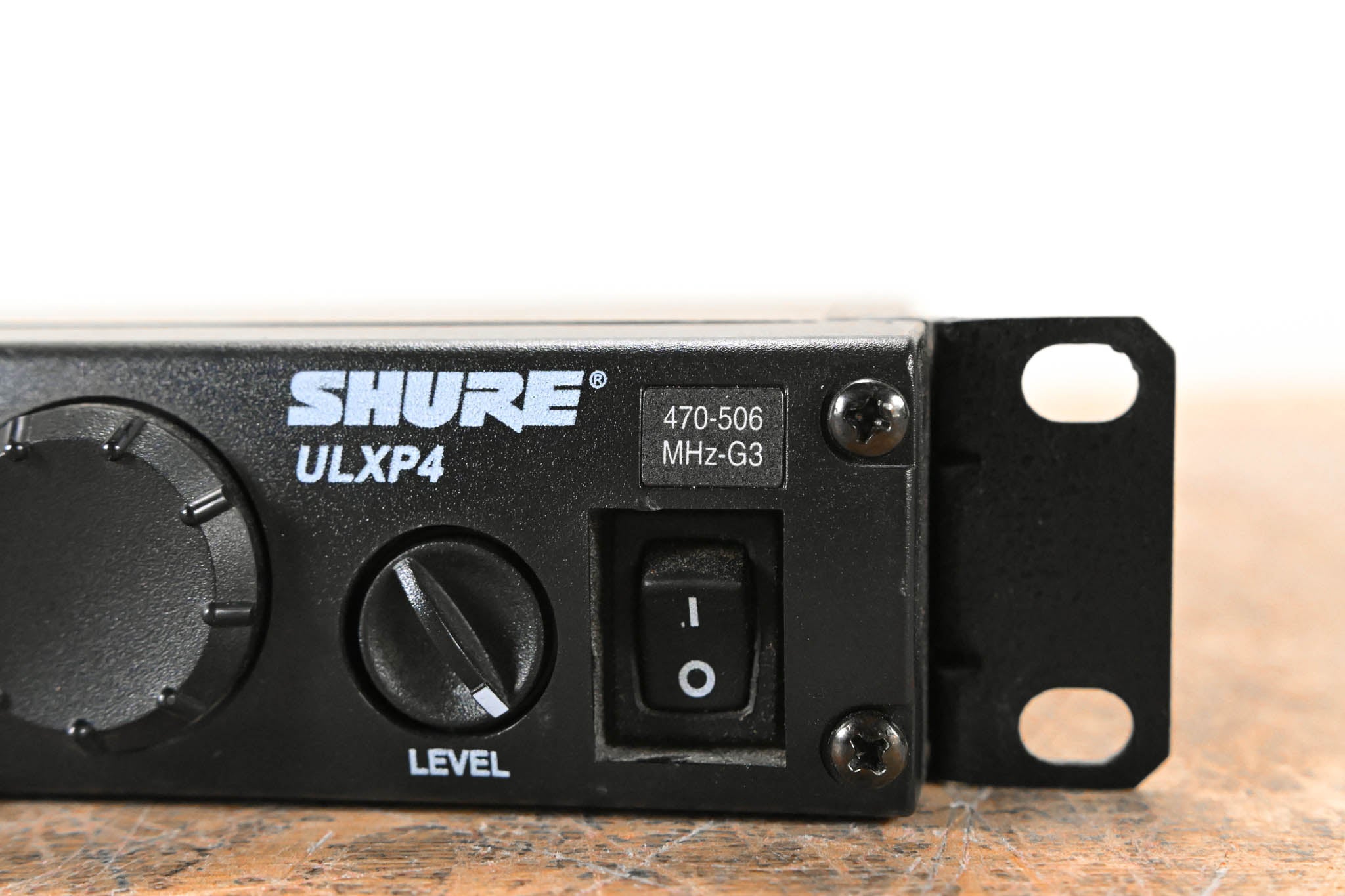 Shure ULXP4 Wireless Receiver - G3 Band: 470-506 MHz (NO POWER SUPPLY)