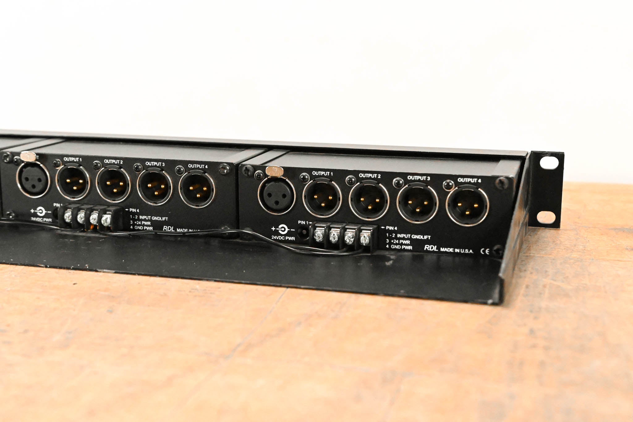 RDL RU-AED4 AES/EBU Digital Audio Distributor (Pack of 3)
