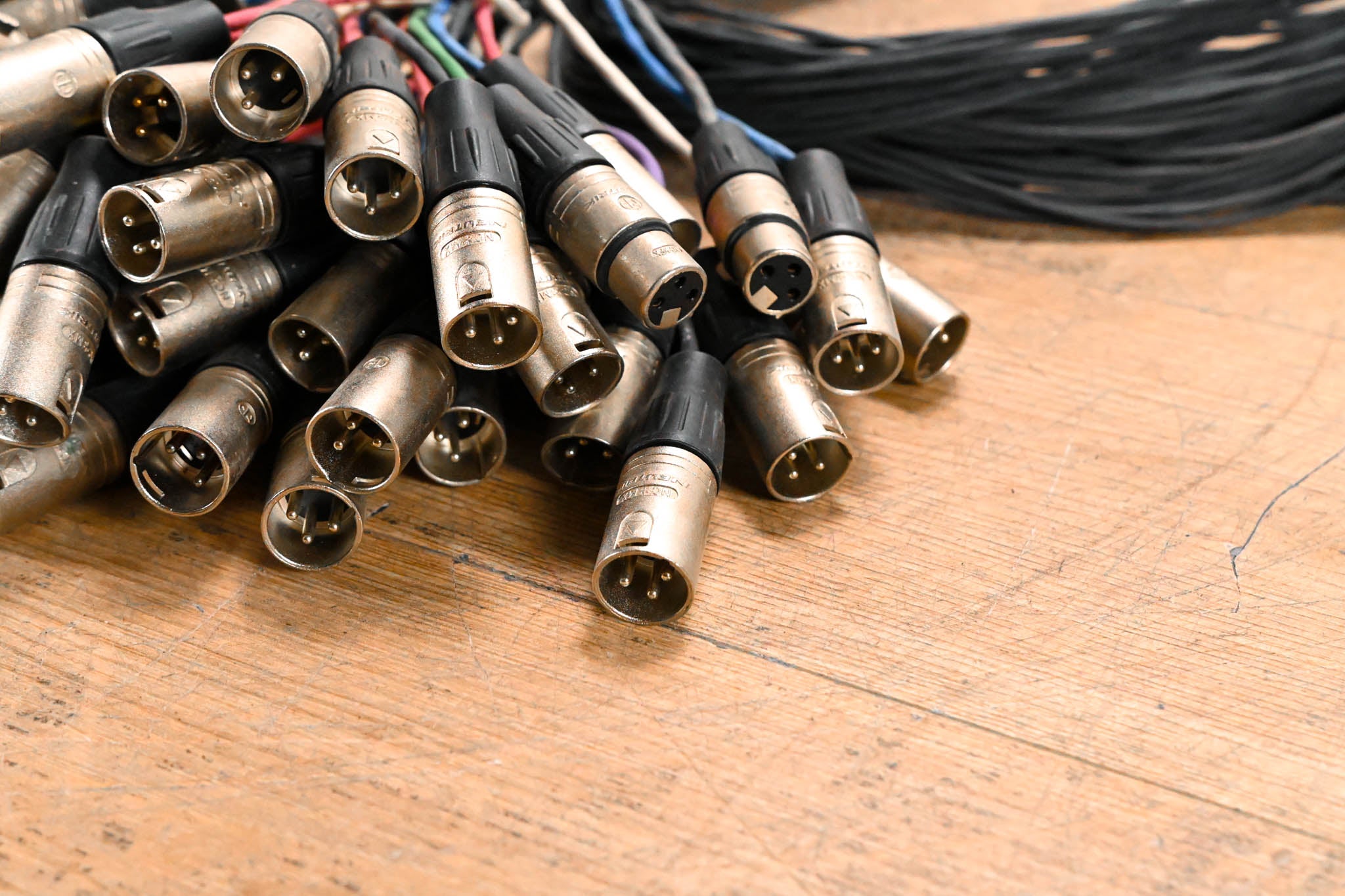 Ten 47 Multipin to 48-Channel XLR Male 10-XLR Returns Fan Snake - 10'
