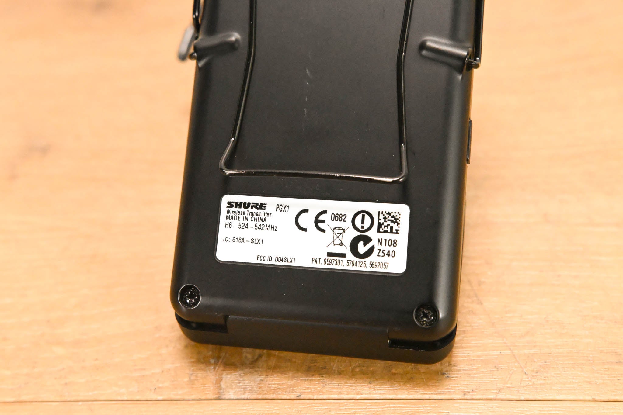 Shure PGX14 Wireless Bodypack System - 524-542 MHz (NO POWER SUPPLY)