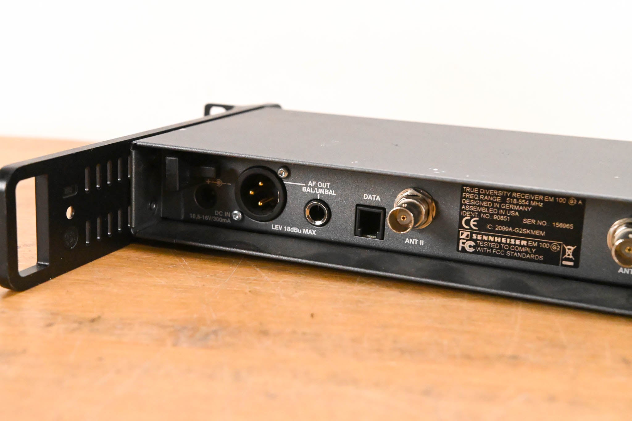 Sennheiser EM 100 G2 Wireless Receiver - 518-554 MHz (NO POWER SUPPLY)