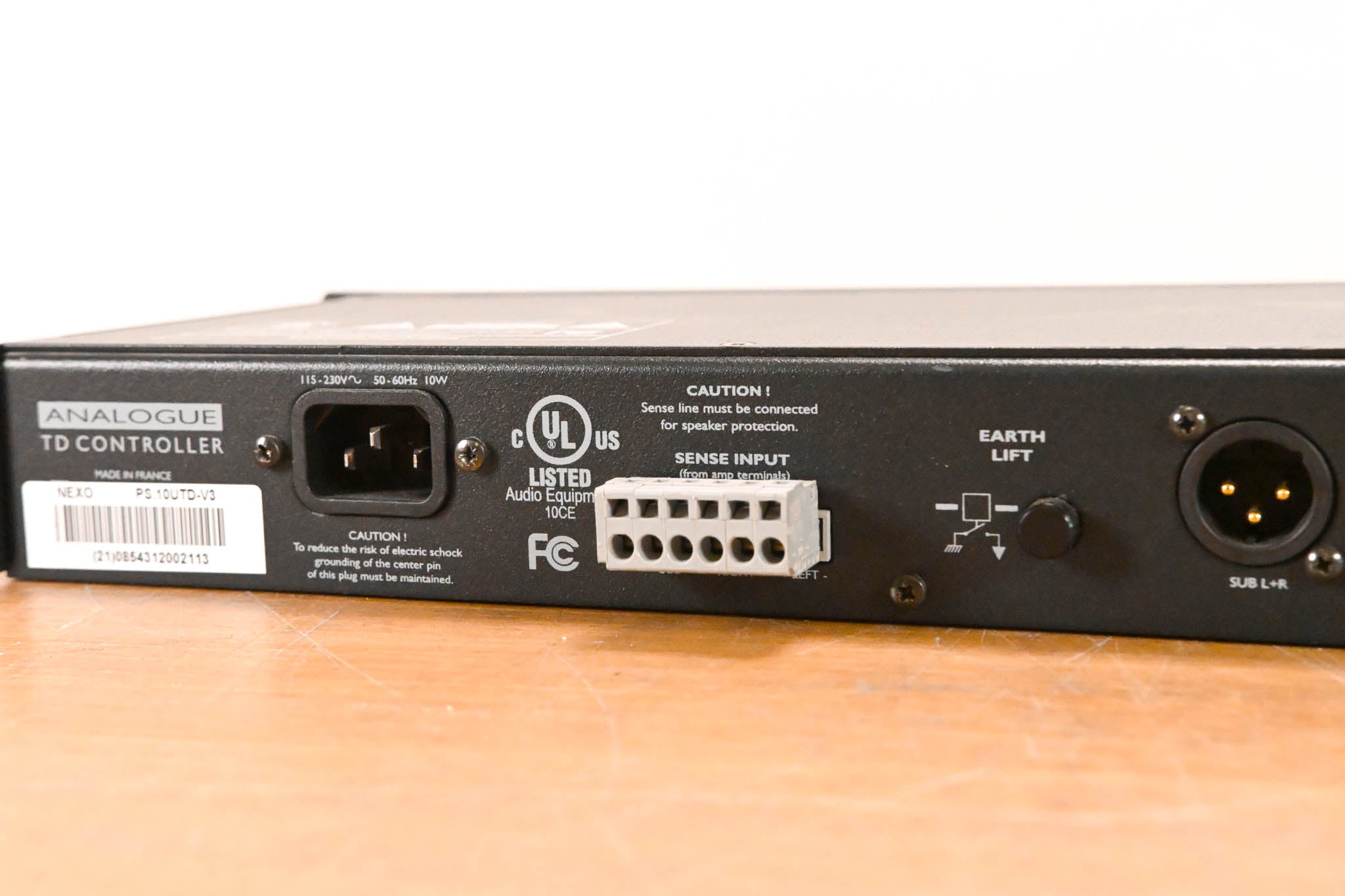 NEXO PS10UTD-V3 Analogue TD Controller
