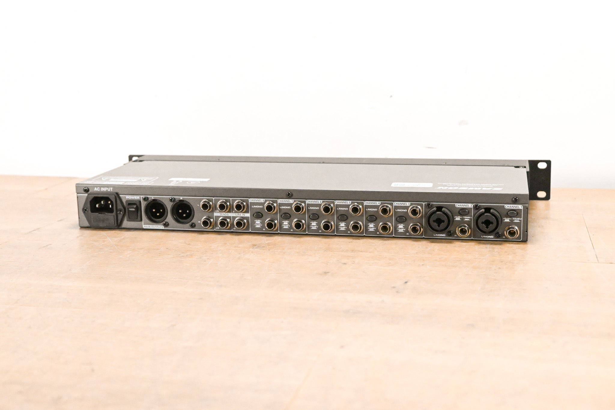 Samson SM10 10-Channel Rackmount Stereo Line Mixer