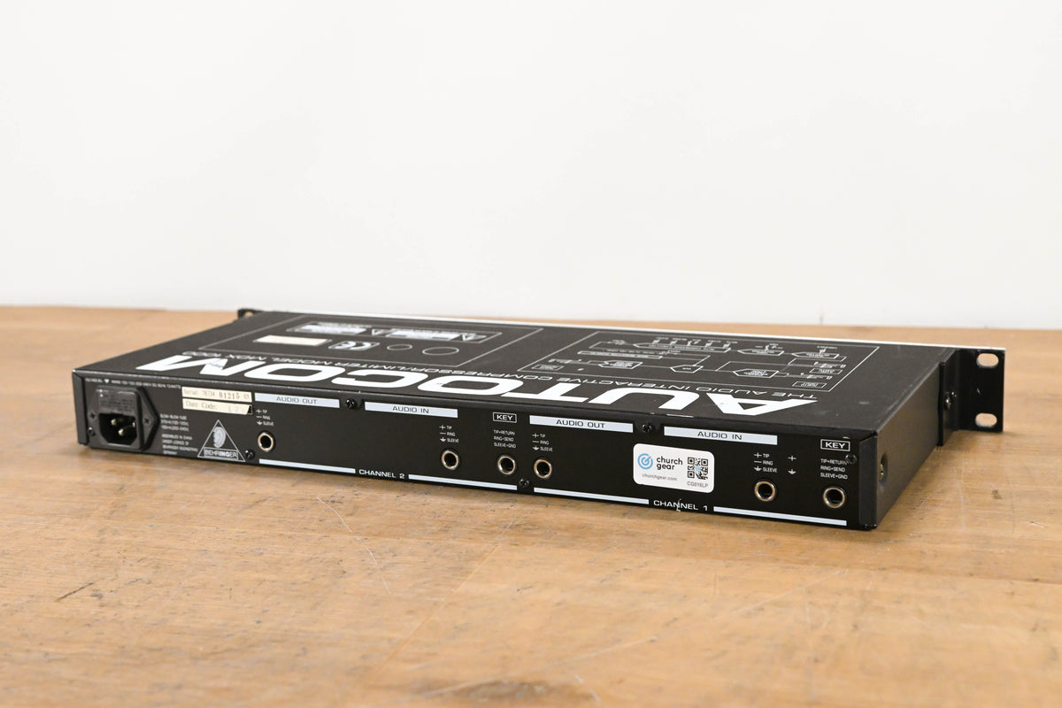 Behringer MDX 1000 Autocom 2-Channel Compressor/Limiter