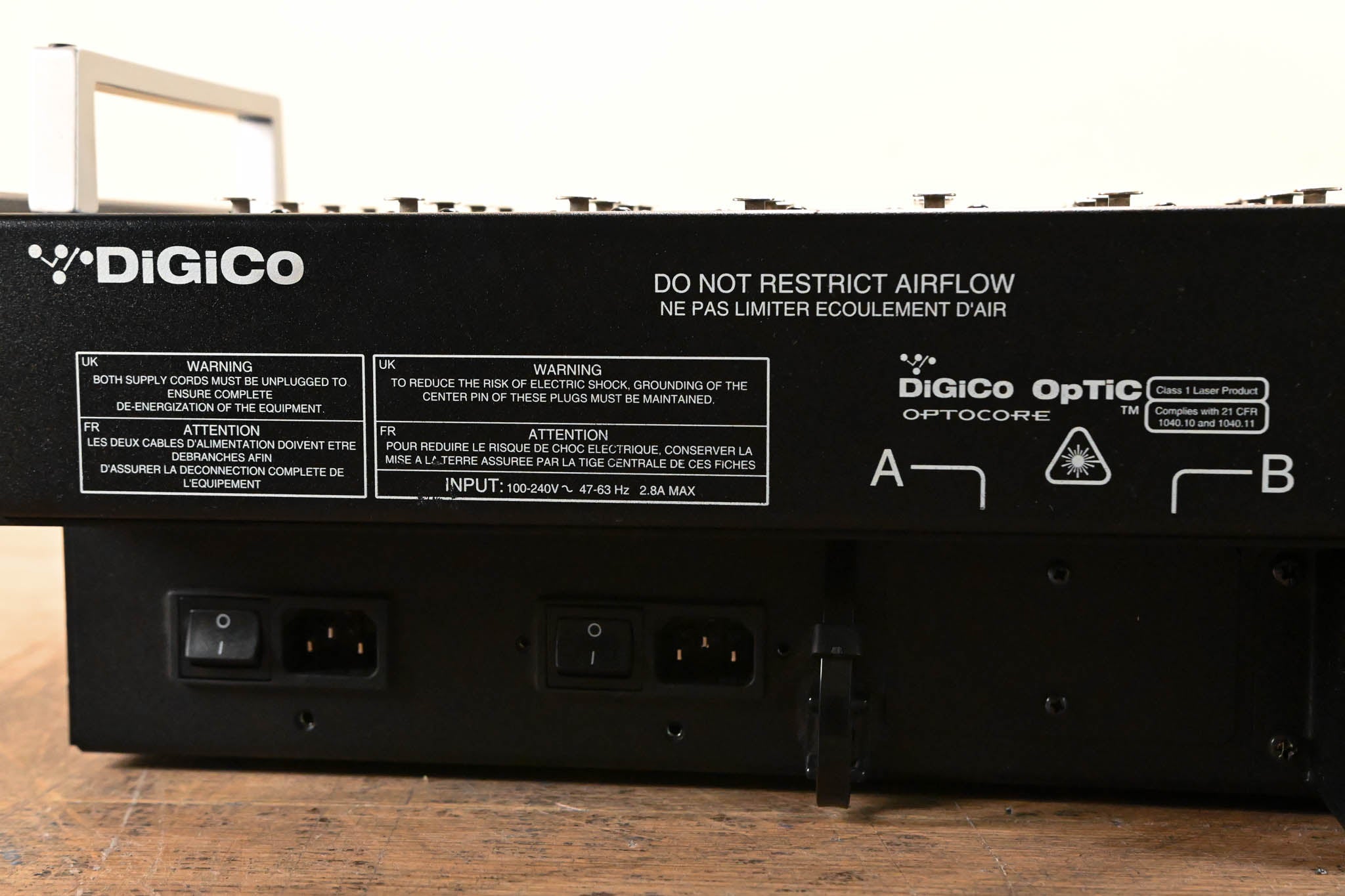 DiGiCo D-Rack 32 x 8 Cat 6 Analog I/O Stage Box