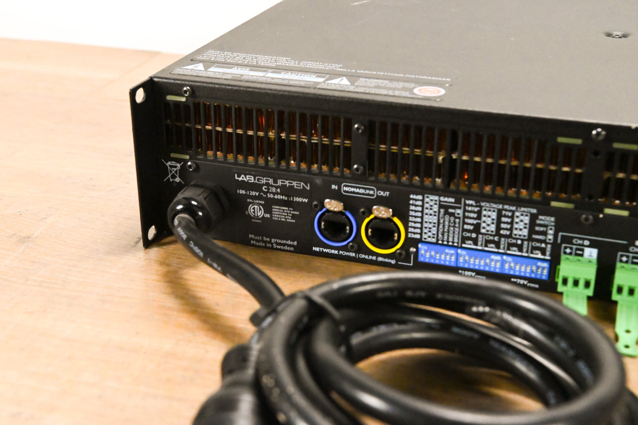 Lab Gruppen C 28:4 2800W 4-Channel Power Amplifier