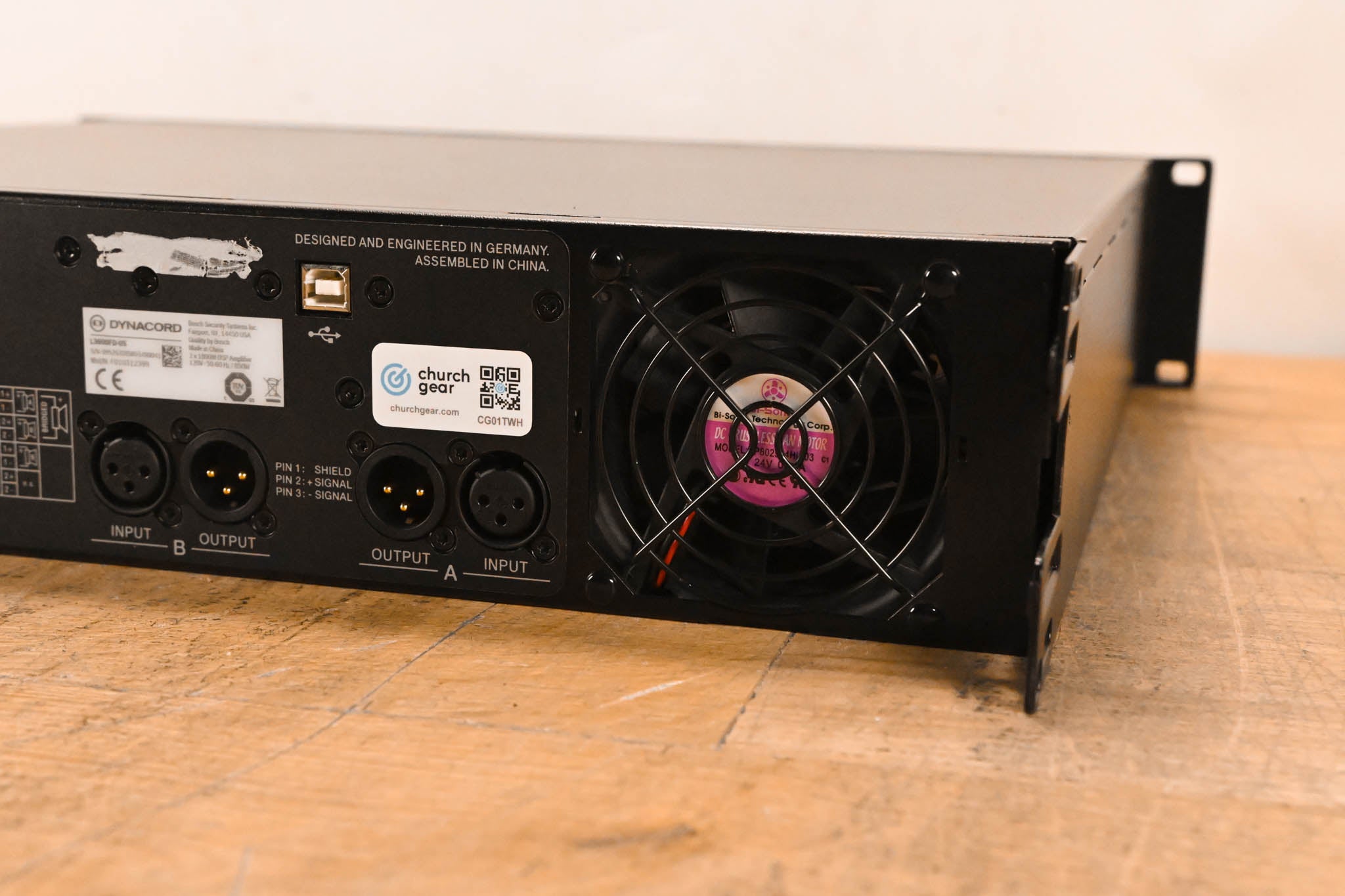 Dynacord L3600FD 2-Channel Power Amplifier with DSP