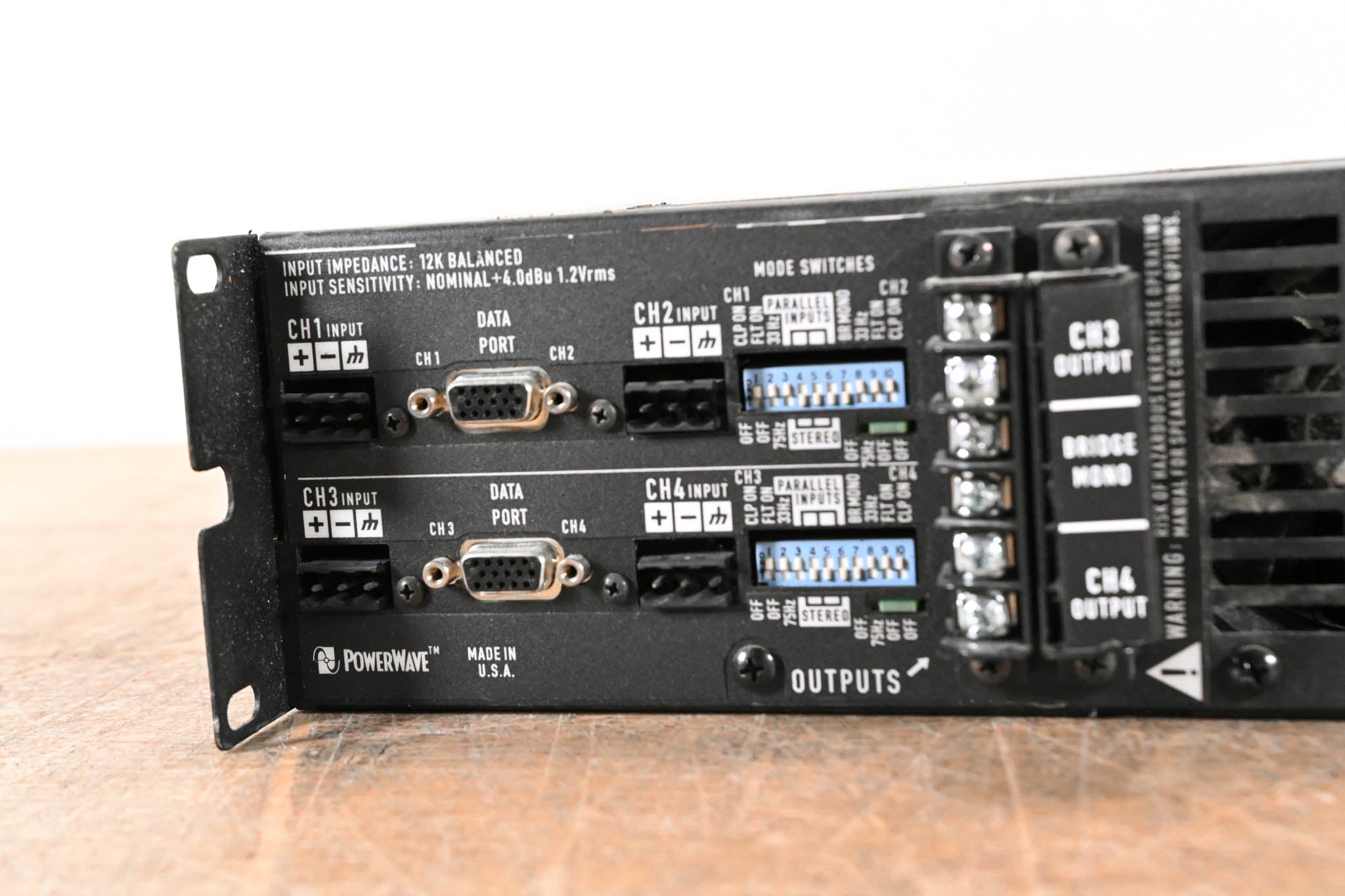 QSC CX404 400W 4-Channel Power Amplifier