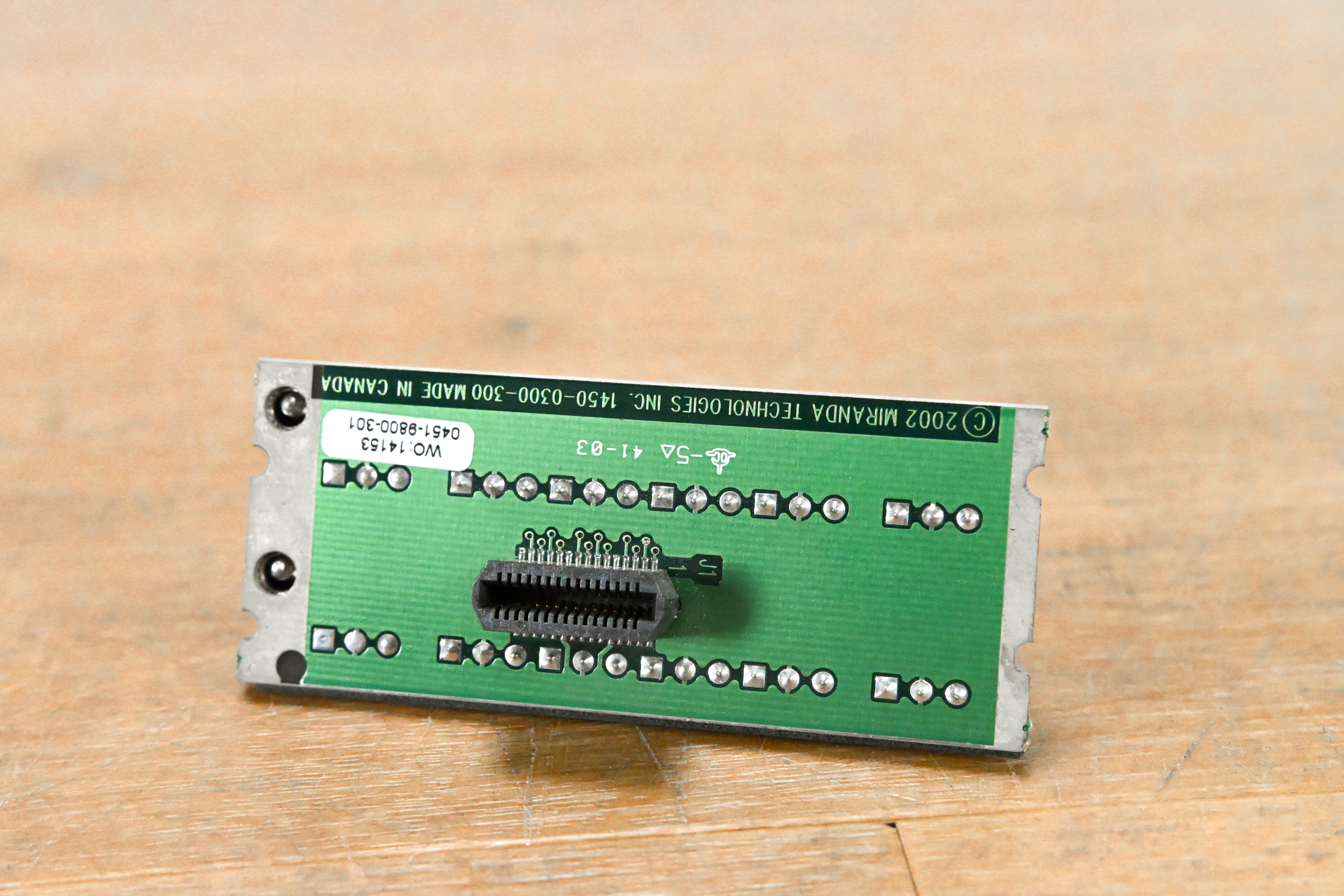 Miranda ADA-1021 Rear I/O Module for Densité Frame