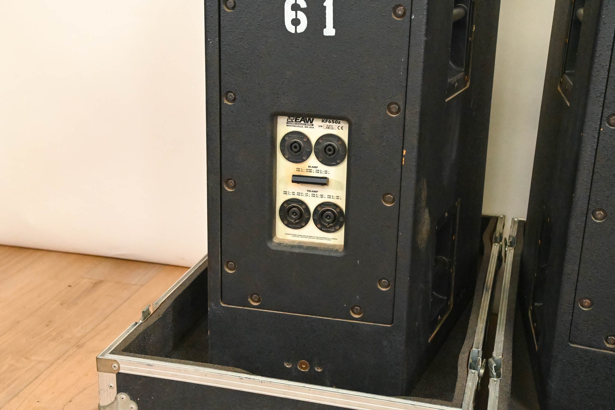 EAW KF650z Virtual Array Full Range Loudspeaker (PAIR) w/ Road Case