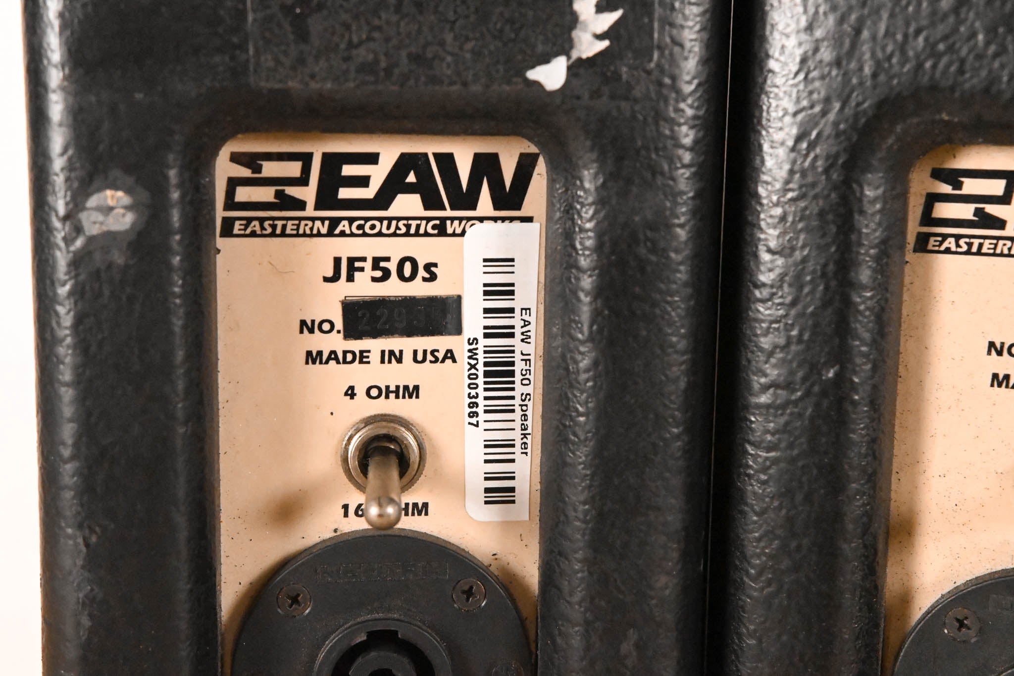 EAW JF50s Compact 2-Way Full Range Passive Loudspeaker (PAIR)