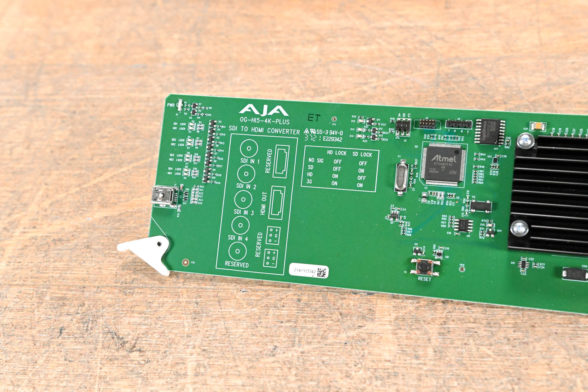 AJA OG-HI5-4K-PLUS openGear SDI to HDMI Converter