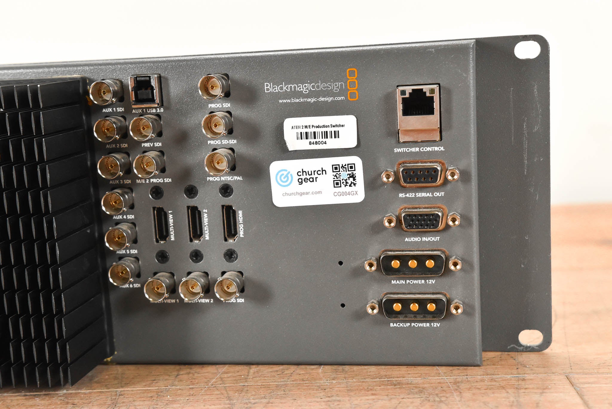 Blackmagic Design ATEM 2 M/E Production Switcher (NO POWER SUPPLY)