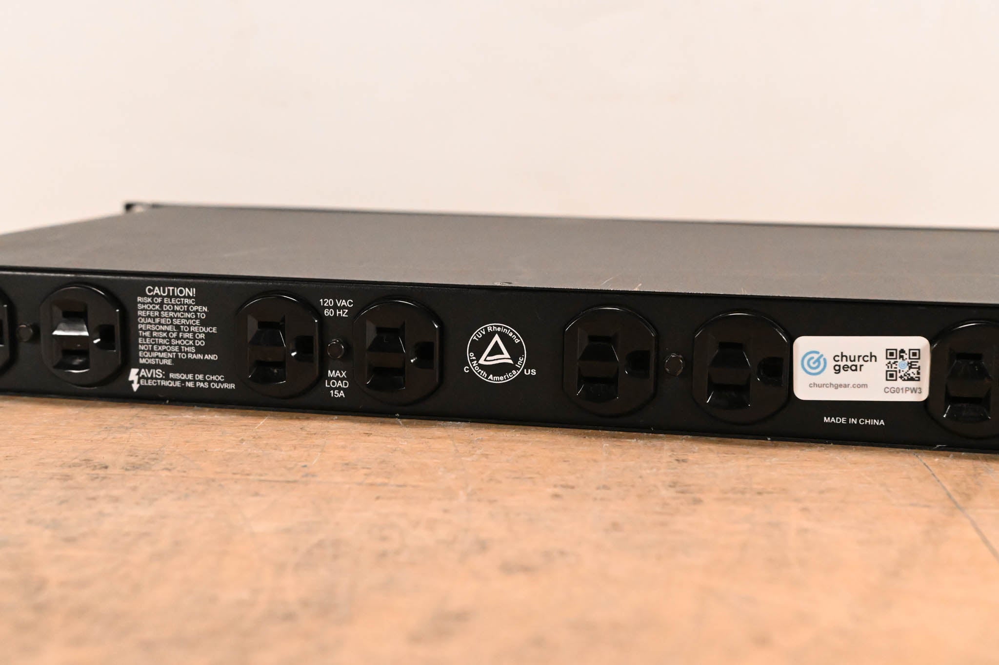 Furman PL-8 Series II 8-Outlet Rackmount Power Conditioner