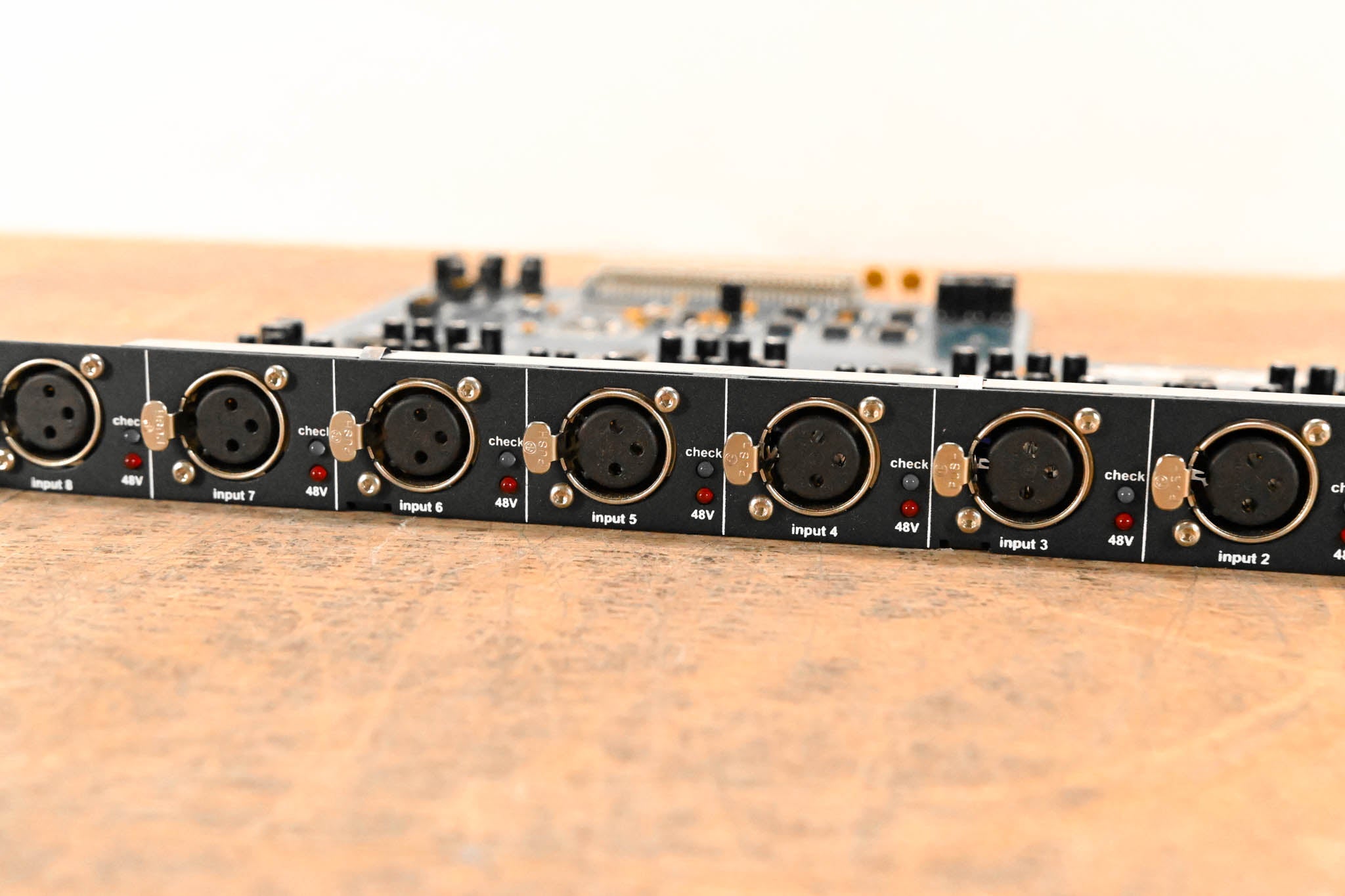 Midas DL441 8 Analog Mic/Line Input Card with Midas Microphone Preamps
