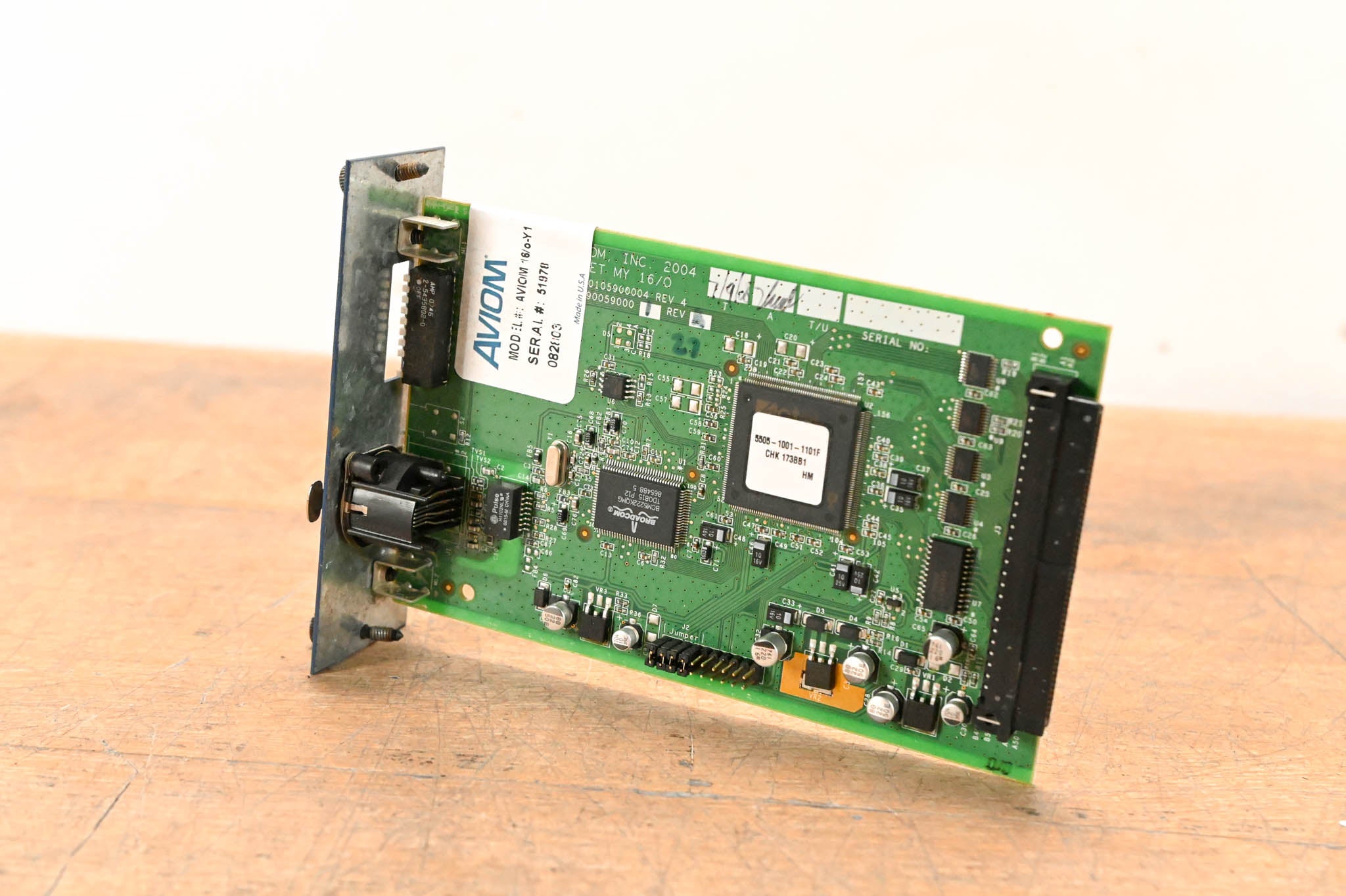 Aviom 16/o-Y1 A-Net Card for Yamaha Digital Products