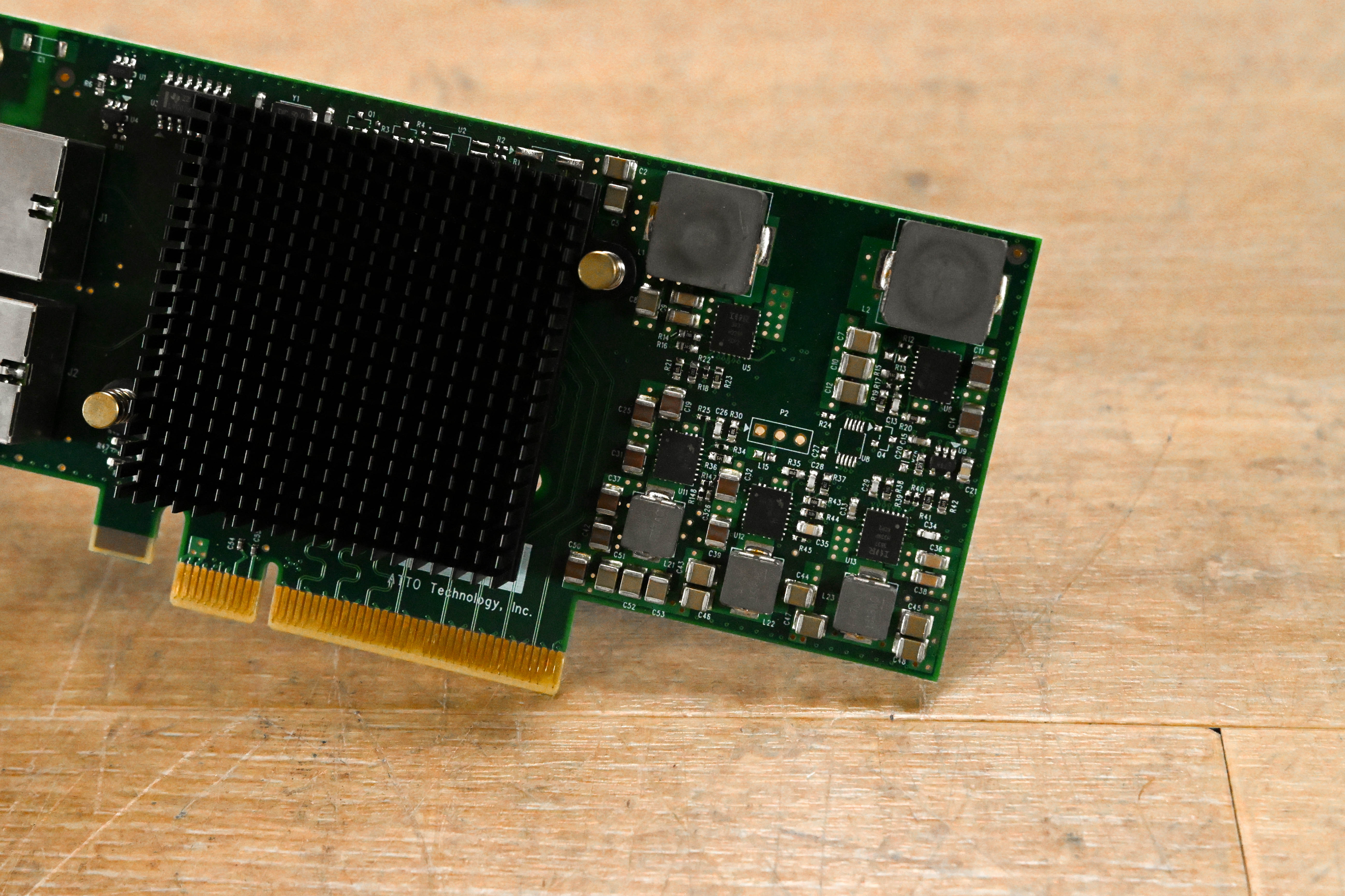 atto Technologies FastFrame NT12 Dual Port PCIe 2.0 Network Adapter