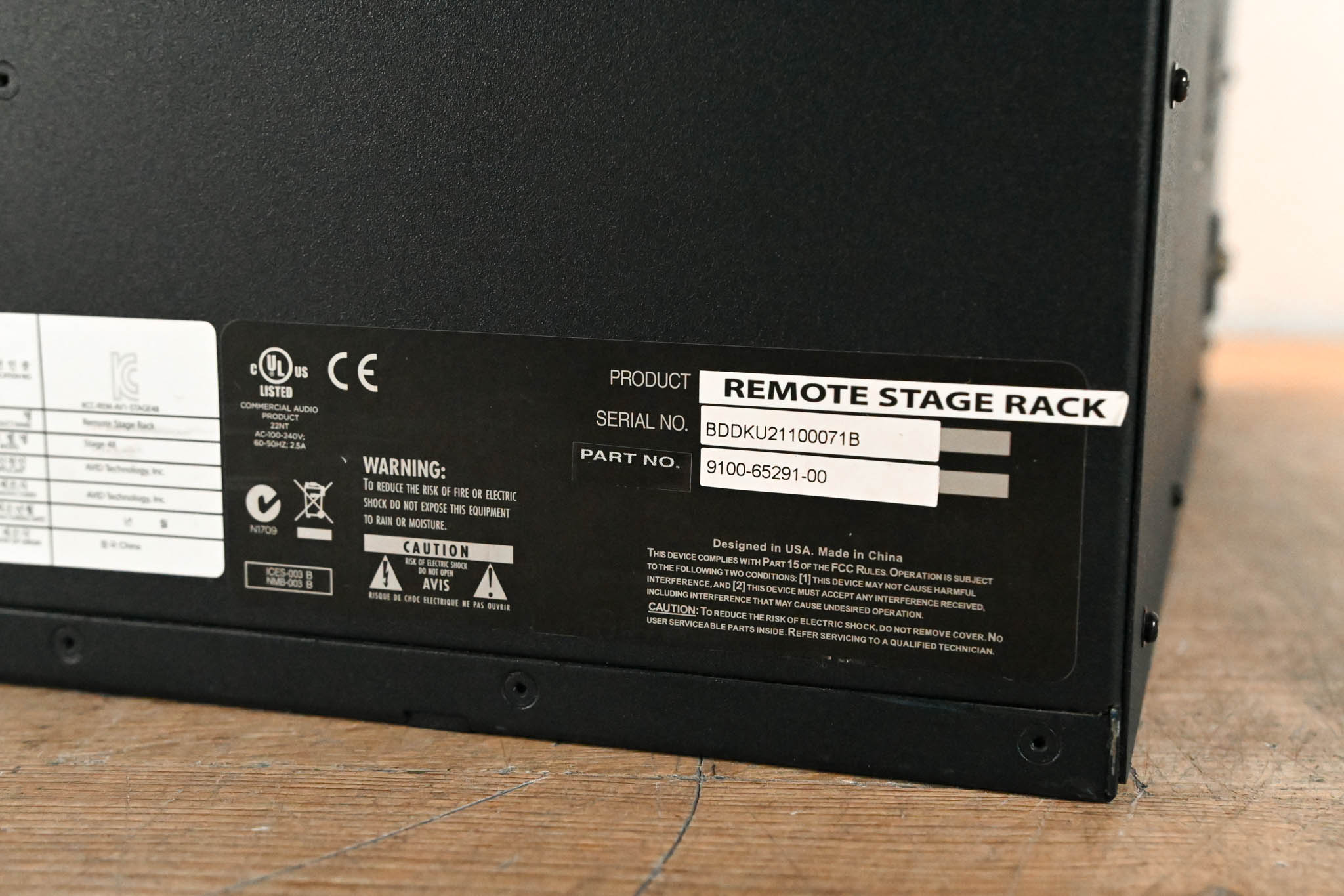 AVID Stage 48 Stage Box for VENUE SC48