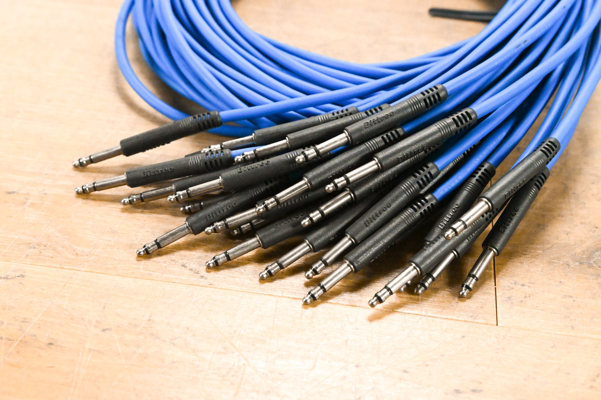 Bittree Bantam TT Patch Cables Blue (Pack of 30) - 3ft