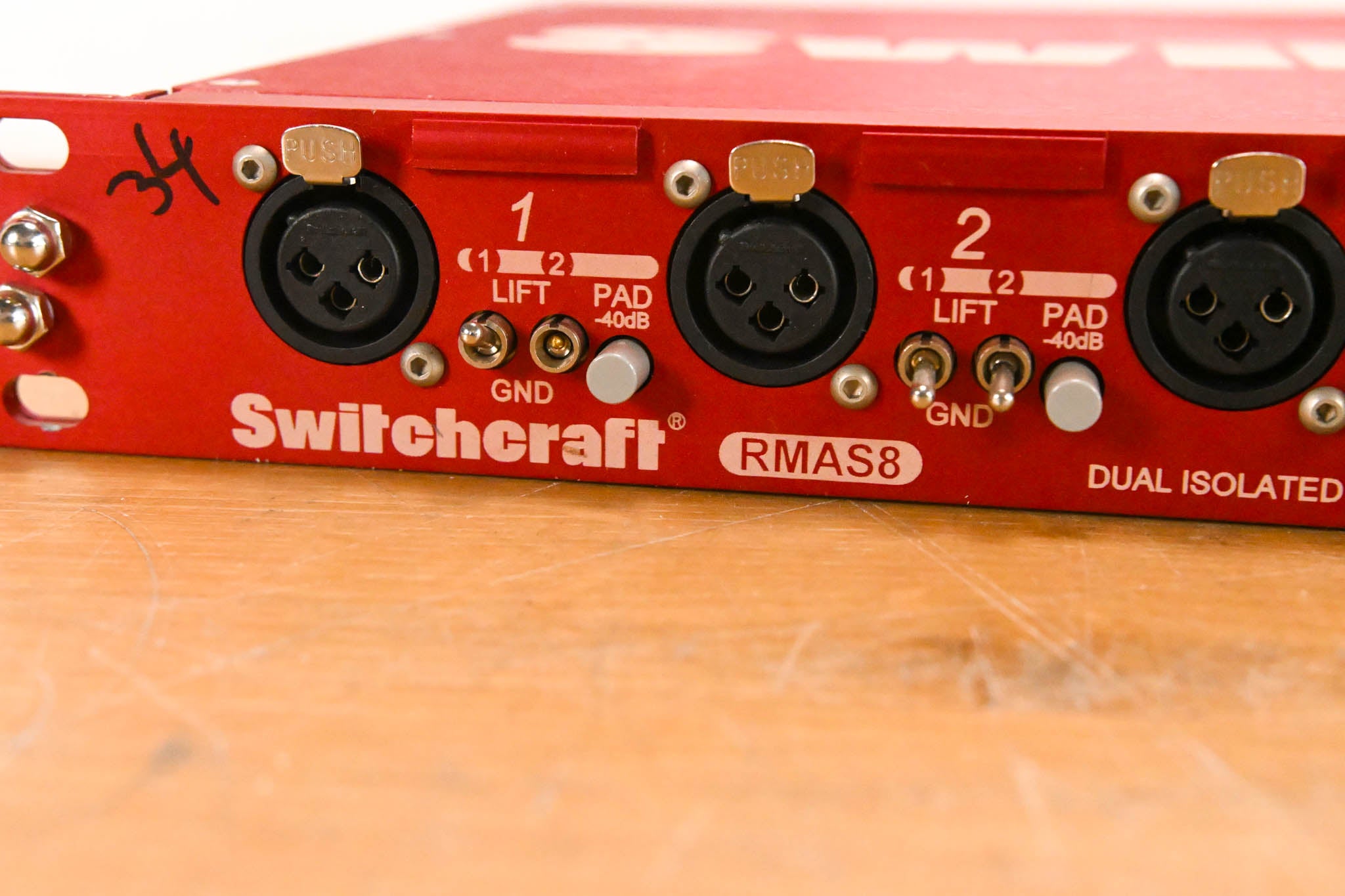 Switchcraft RMAS8 8-Input 3-Way Splitter