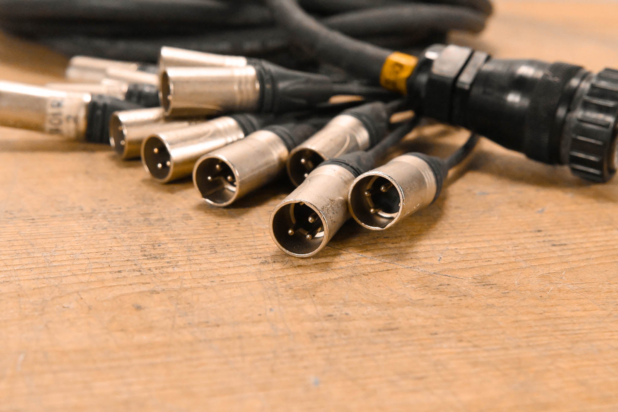 Unbranded DT-12 Female 37-Pin Connector to (12x)XLRM Cable - 50ft