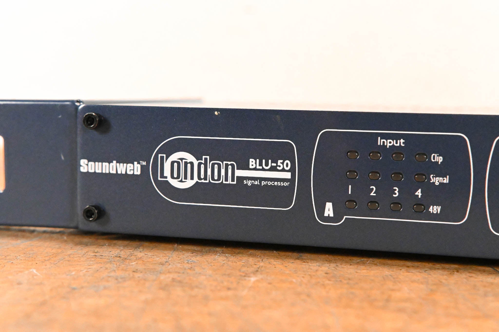 BSS BLU-50 4x4 Signal Processor with BLU Link (NO POWER SUPPLY)