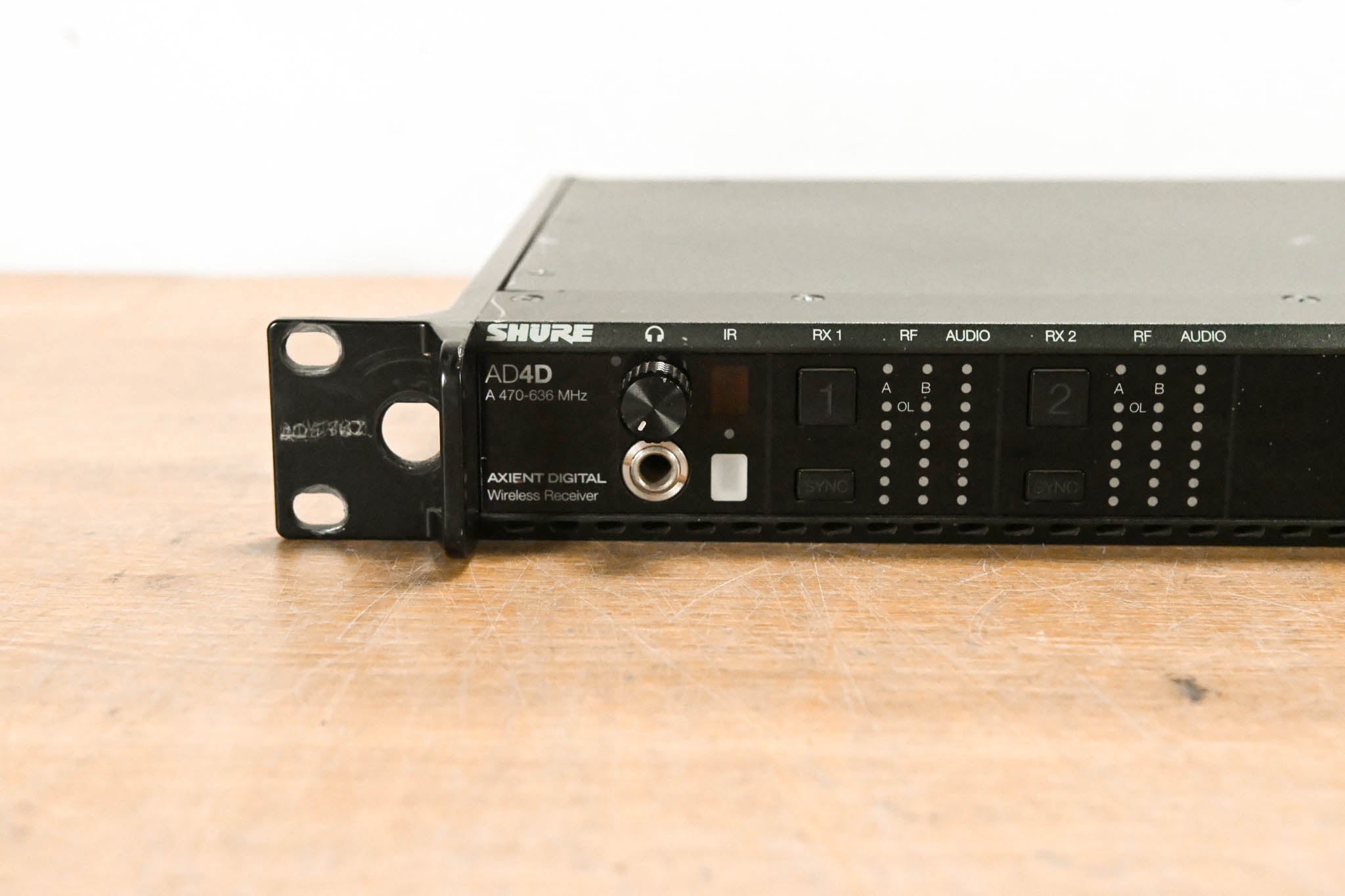 Shure AD4D Axient Digital Two-Channel Wireless Receiver - A 470-636 MHz