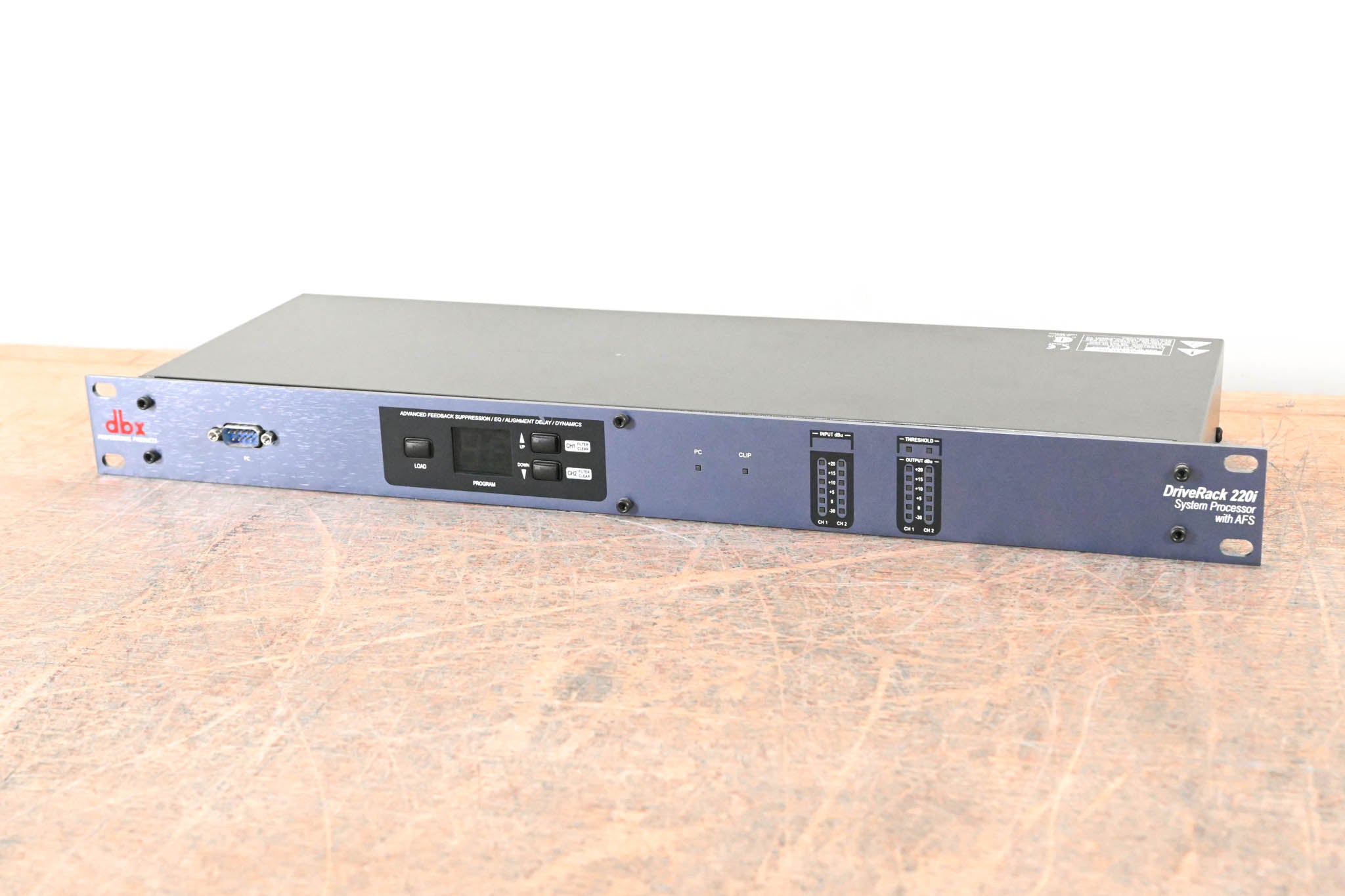 dbx DriveRack 220i System Processor w/ AFS Advanced Feedback Suppression