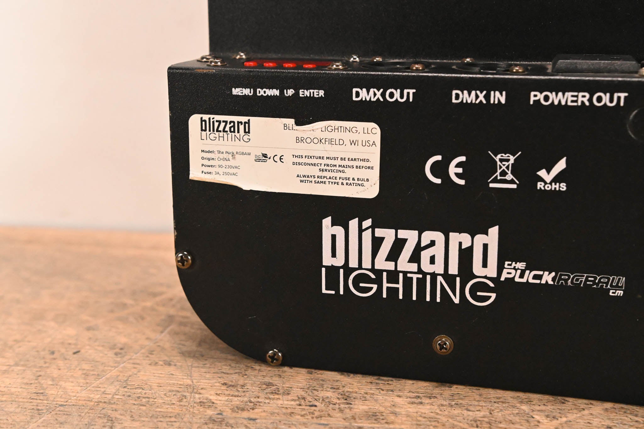 Blizzard Lighting The Puck RGBAW Flat LED PAR Can
