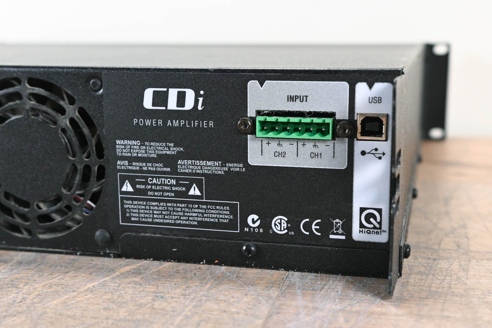 Crown CDi 6000 2-Channel Power Amplifier