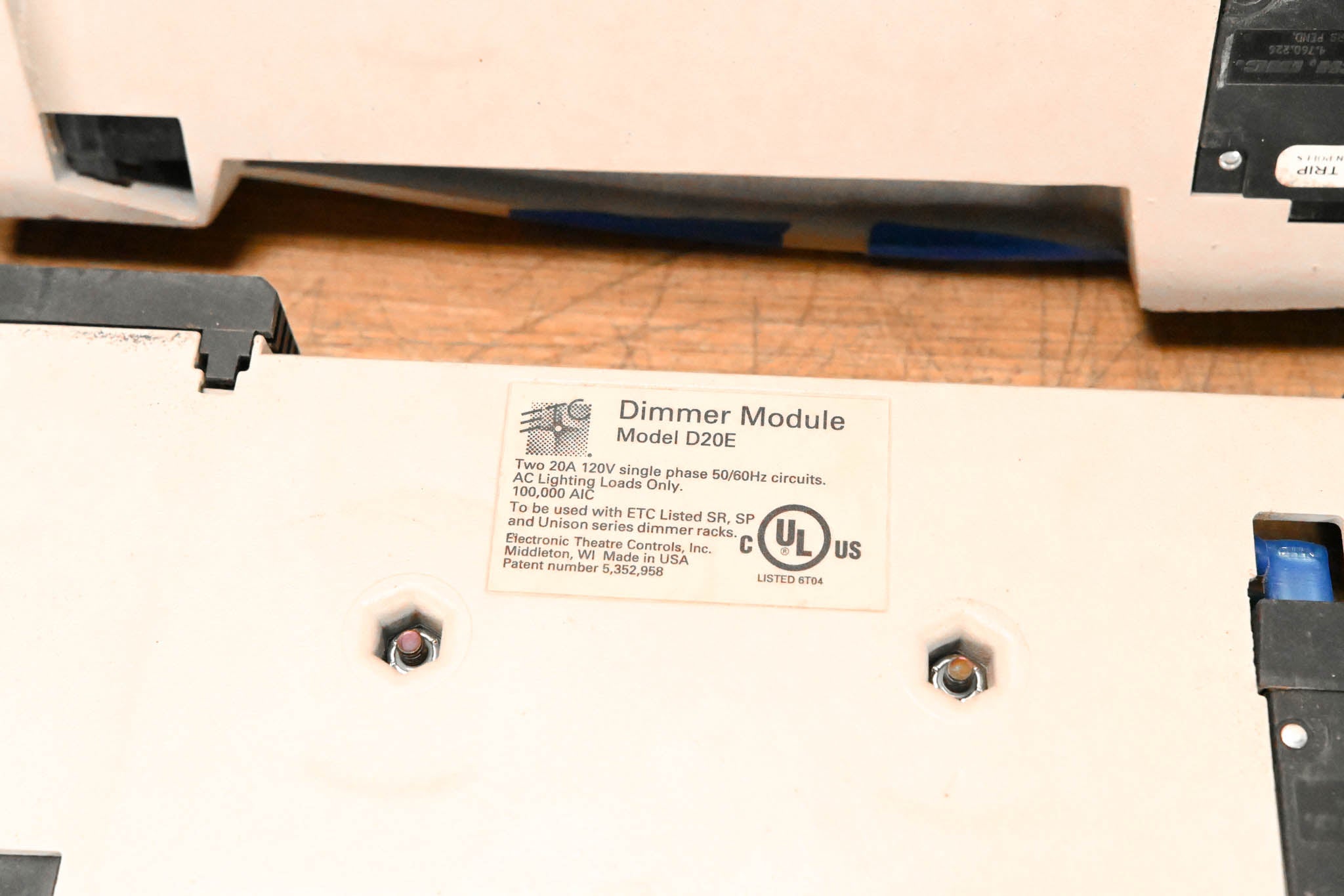 ETC D20E Dual 20A Dimmer Module (Pack of 4)