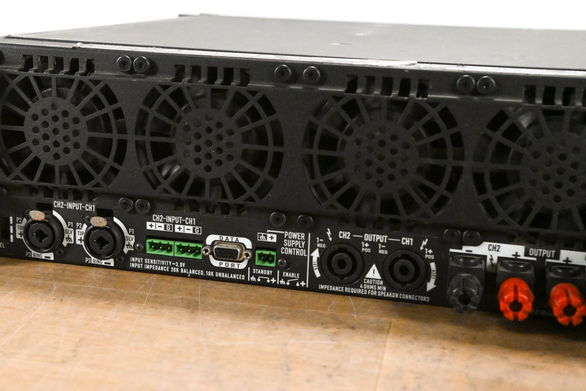 QSC PowerLight 6.0 PFC Power Factor Corrected 2-Channel Power Amplifier