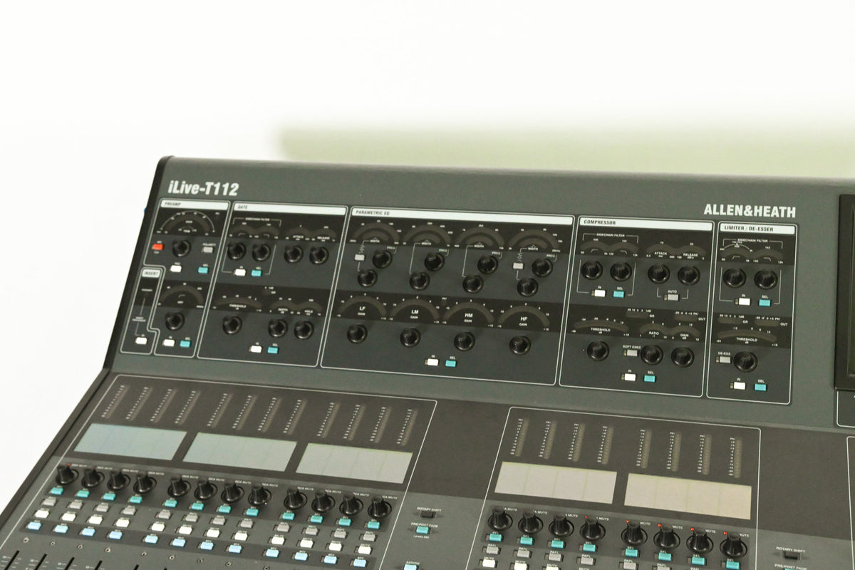 Allen & Heath iLive-T112 Mixing Surface with iDR-48 Fixed Format MixRack